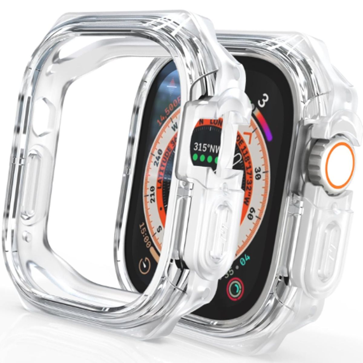 GENERICO - Bumper Armor para Apple Watch 45mm - BLANCO