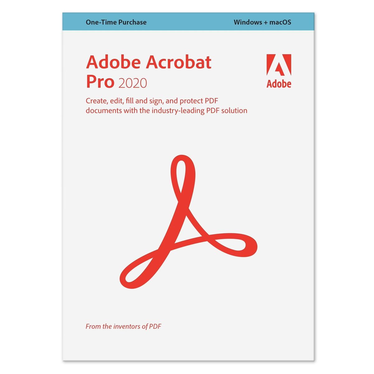 ADOBE - Adobe Acrobat - Pro Edition PC / Mac , 1 Equipo, 1 Año