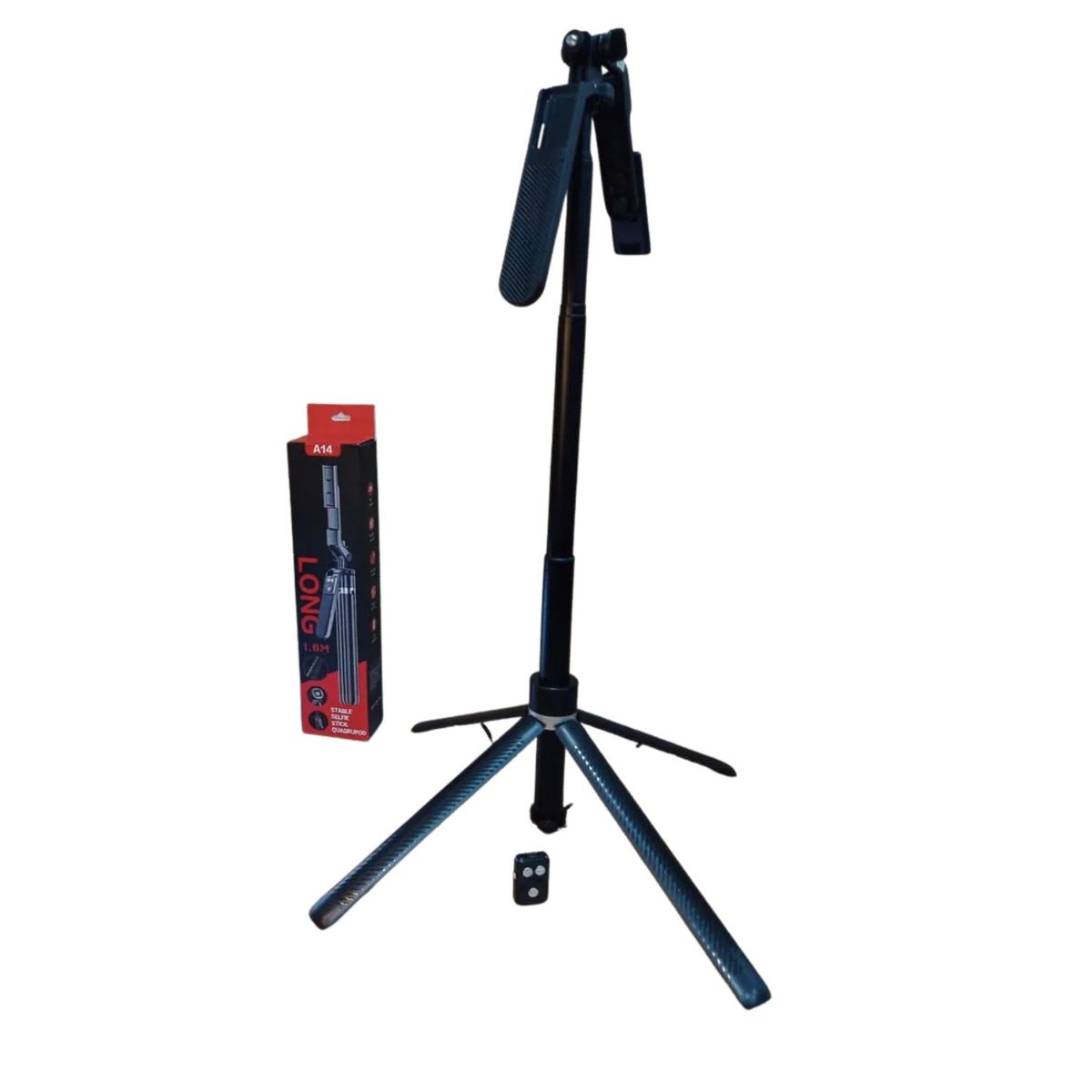 OEM - Trípode Plegable Estabilizador Multifuncional Convertible a Palo Selfie Extensible A14