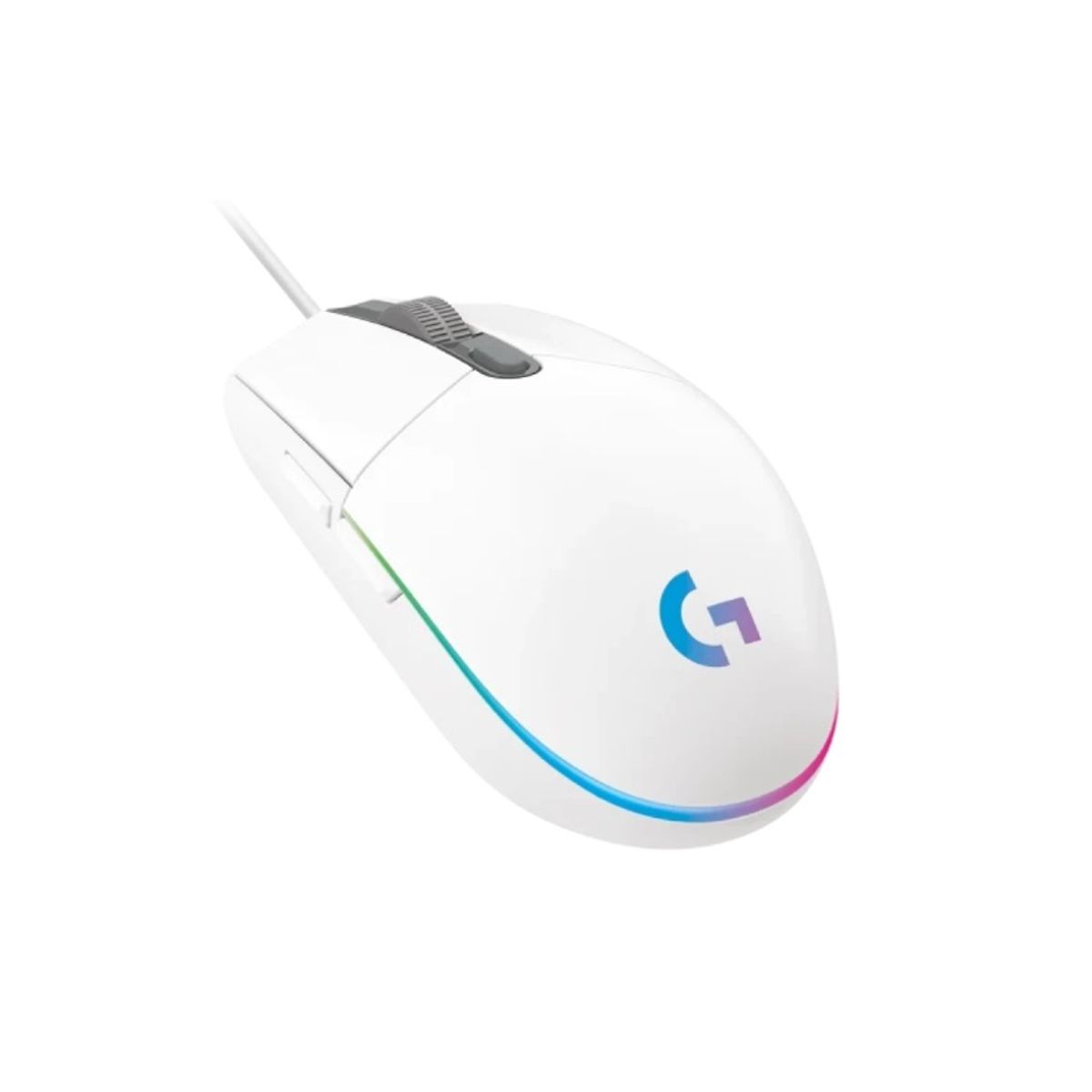 LOGITECH - Mouse Logitech G203 RGB LIGHTSYNC WHITE