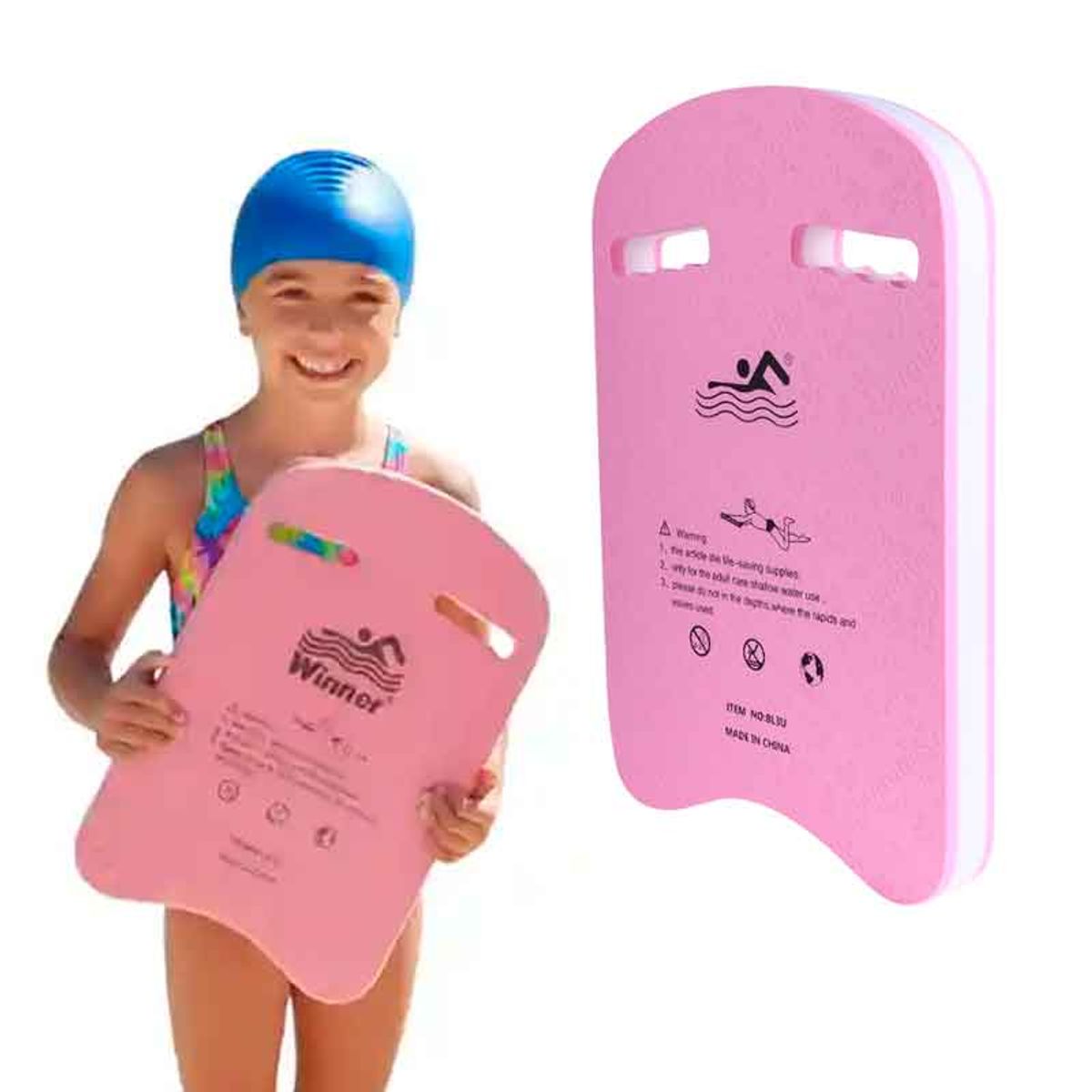 WINNER - Tabla de Aprendizaje Natación Niños jóvenes adultos Winner ROSADO
