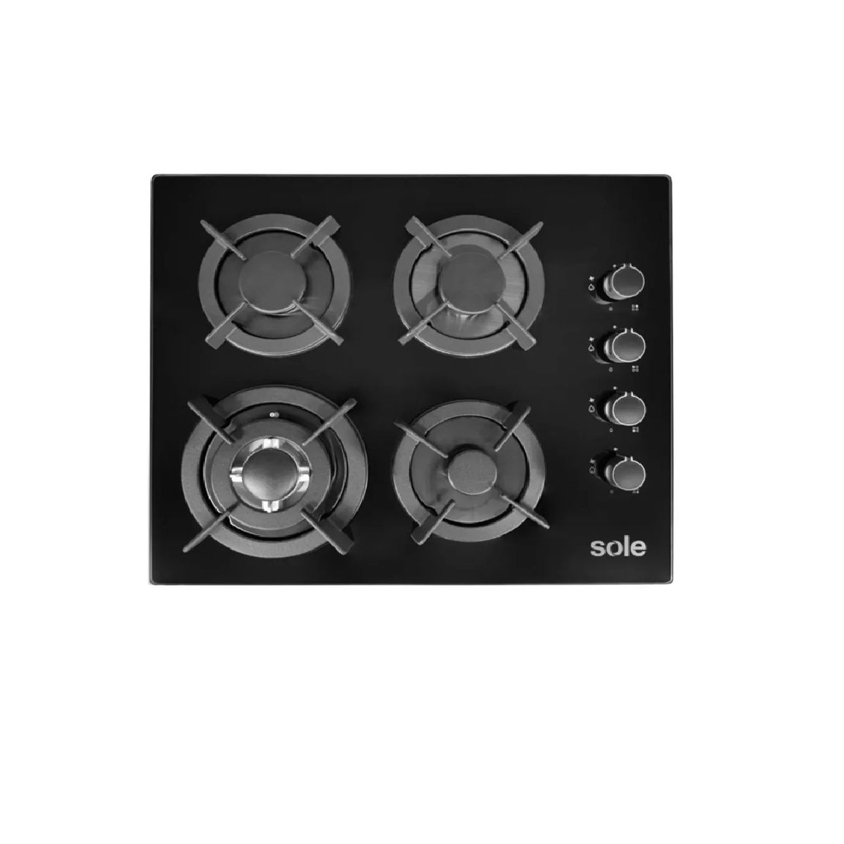 SOLE - COCINA EMPOTRABLE SOLE 4 HORNILLAS 60 CM SOLCO068