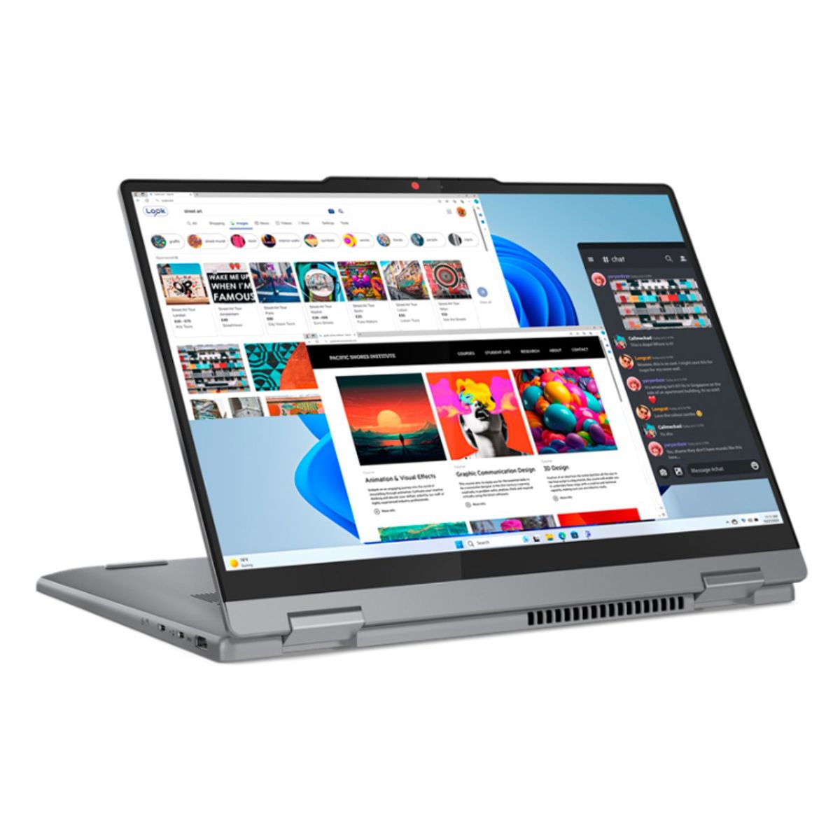 LENOVO - Laptop Lenovo IdeaPad 5 2 in 1 14AHP9 Ryzen 7 8845HS Ram 16Gb SSD 512Gb 14" WUXGA Touch Windos 11