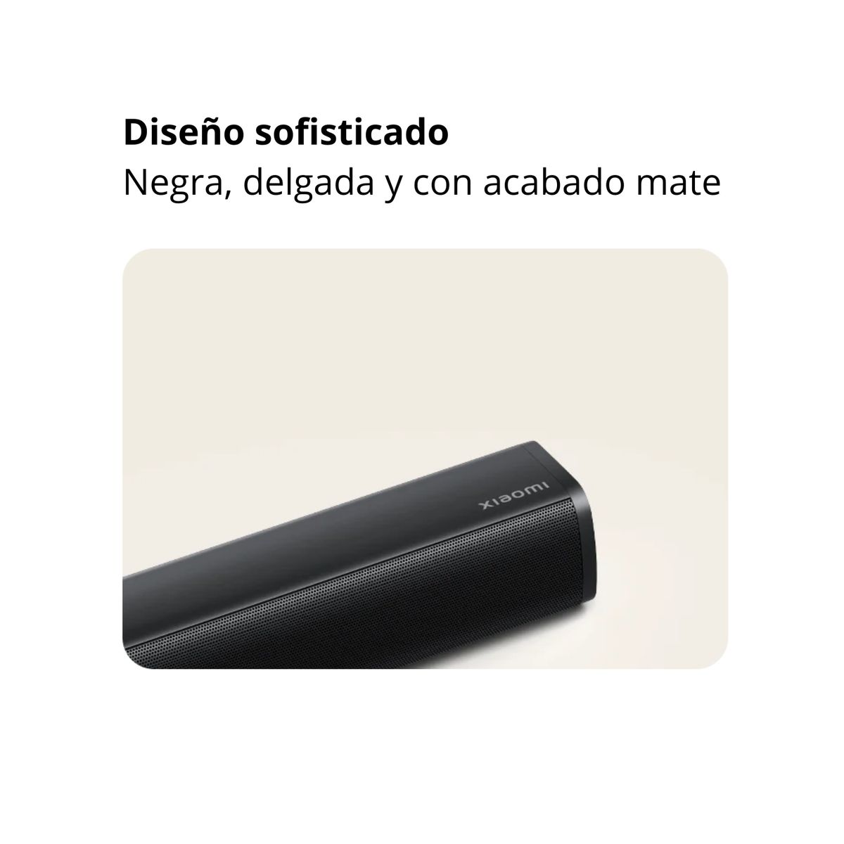 XIAOMI - Barra de Sonido Xiaomi Soundbar 2.0ch Bluetooth 5.3 – 30W