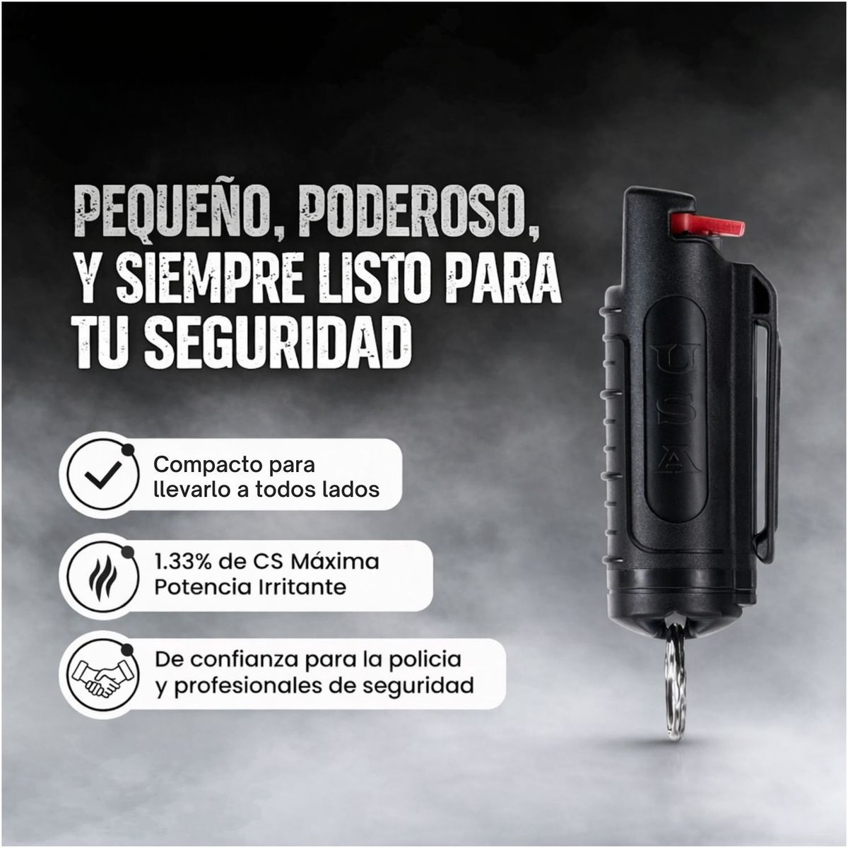 OEM - Gas Pimienta para Mujer y Uso Diario 20ml Alcance 3m