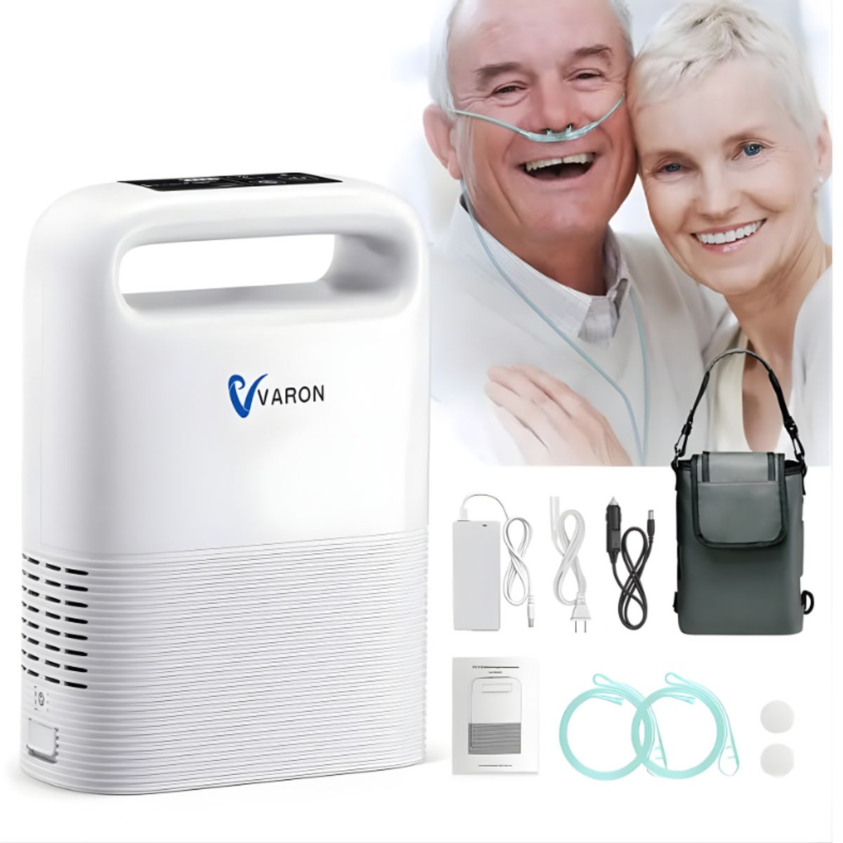 OEM - Concentrador de Oxígeno Portátil y Compacto VARON NT-2