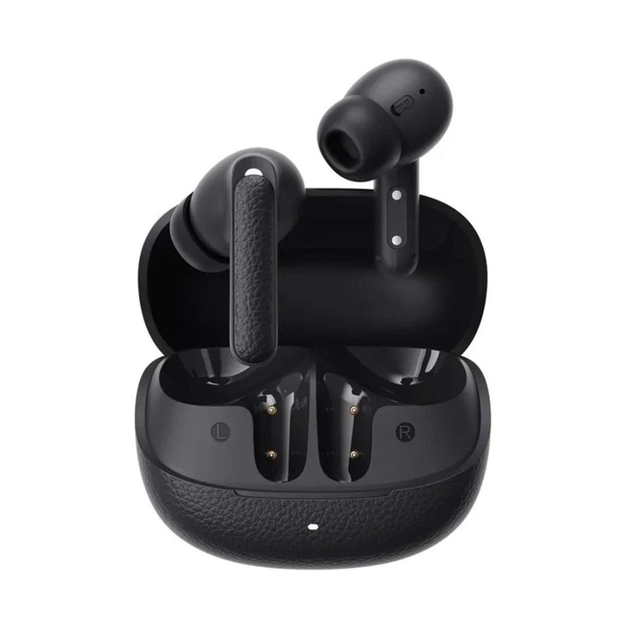 QCY - Auriculares Bluetooth QCY Buds ANC con cancelación de ruido, iPX4 de 45 dB, 6 micrófonos - Negro
