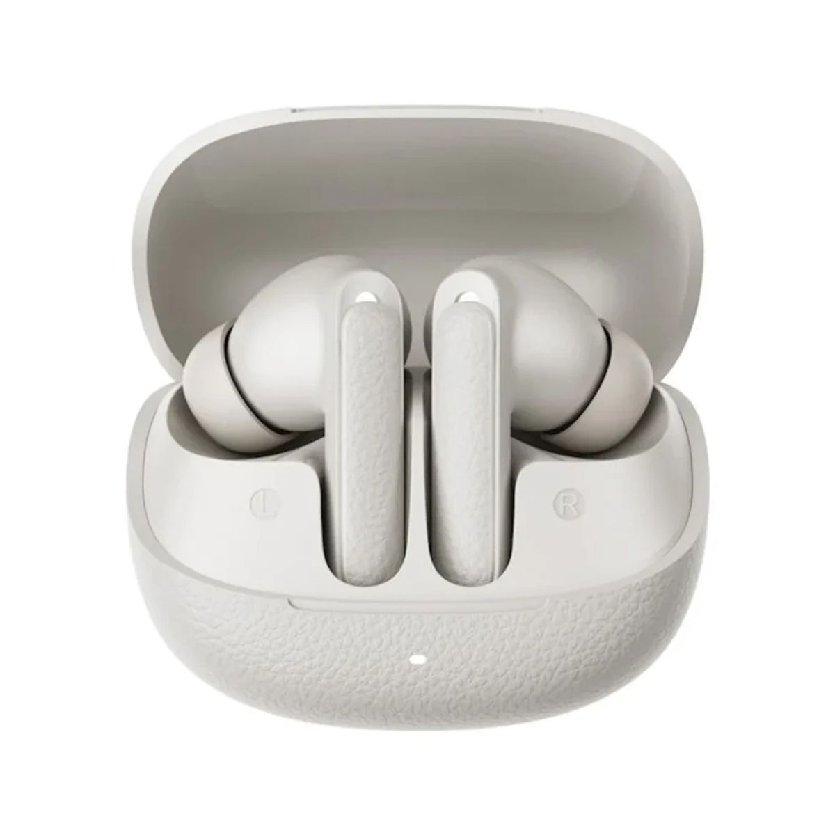 QCY - Auriculares Bluetooth QCY Buds ANC con cancelación de ruido, iPX4 de 45 dB, 6 micrófonos - Light Grey