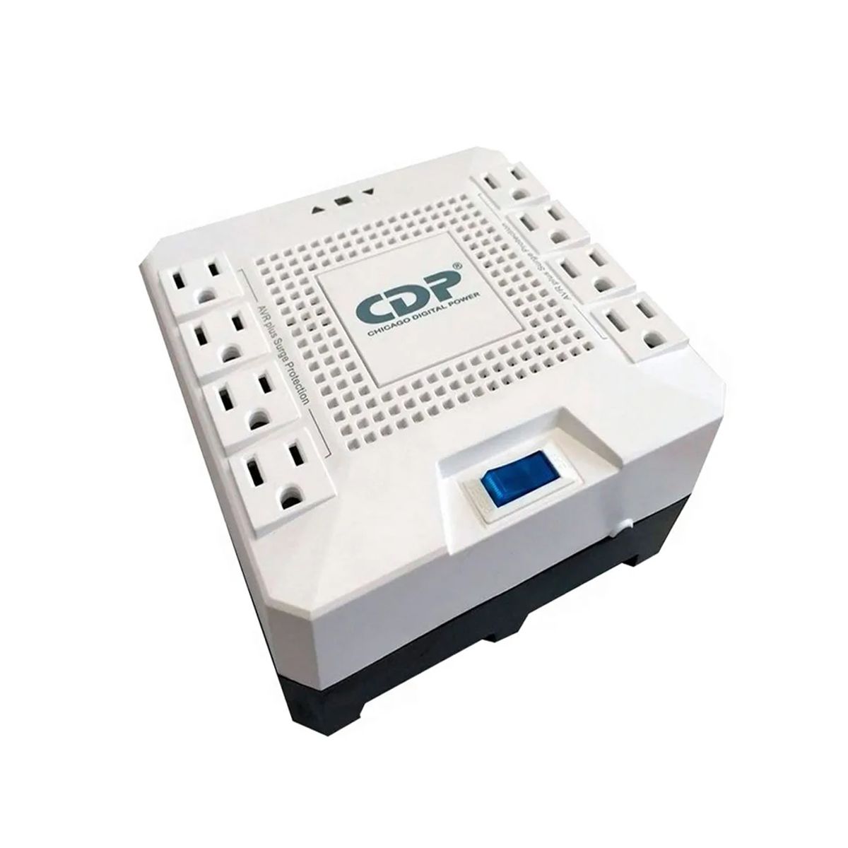 CDP - Estabilizador R-Avr1808I 1800Va 1000W Con 8 Salidas - Protección Eléctrica Confiable Y Efi