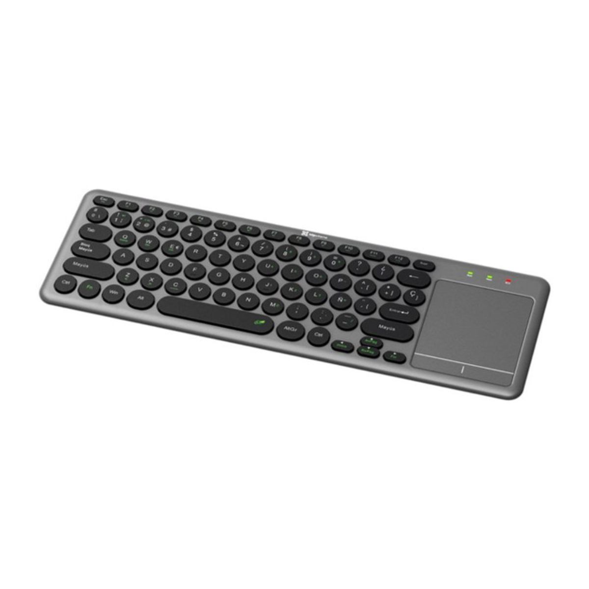 KLIP XTREME - Teclado Inalámbrico Klip Xtreme Kck-550S Dual Mode 2.4Ghz Bluetooth 5.0 Touchpad Integrado