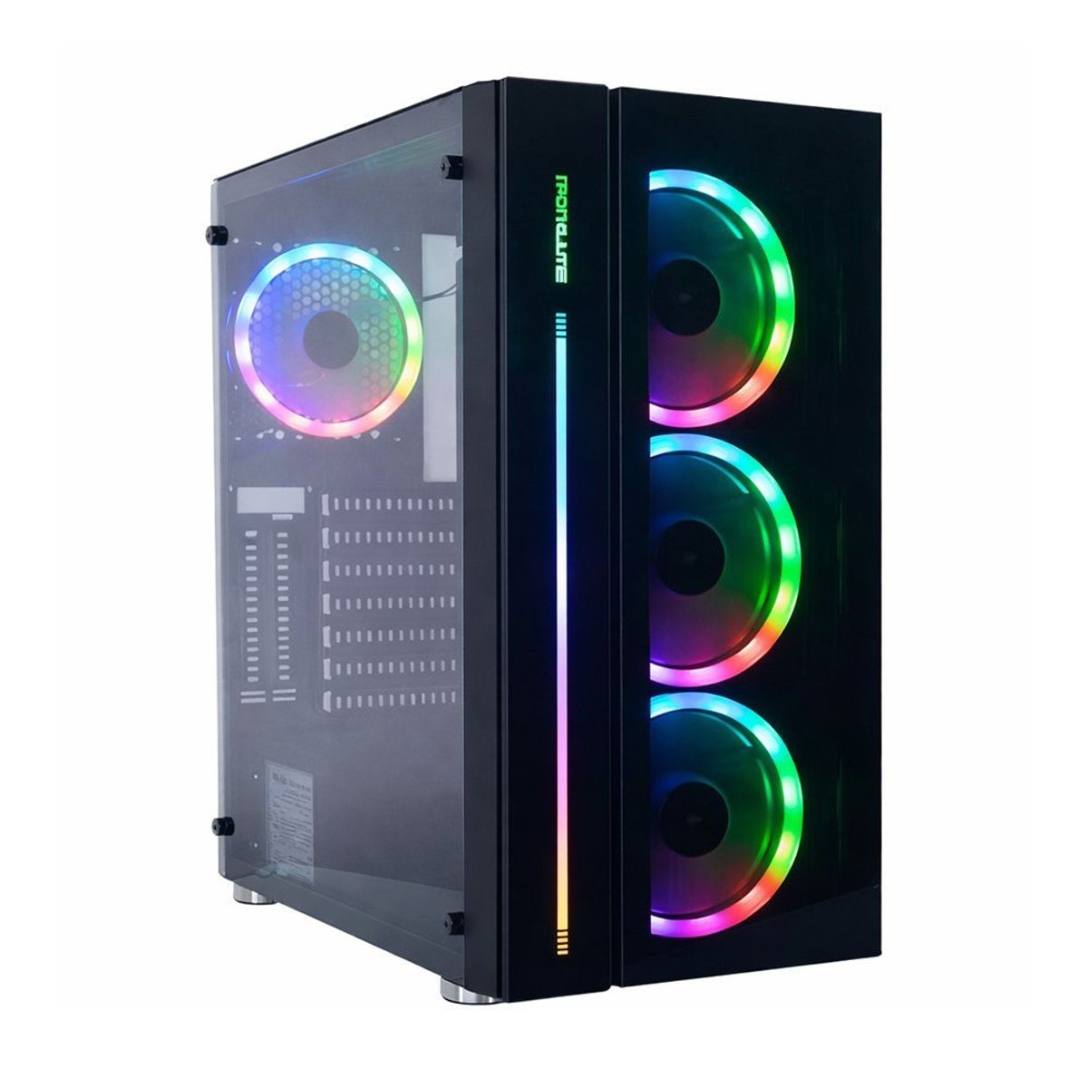 GENERICO - Case Gamer Iforgame J05 Mid Tower 4 Ventiladores Argb