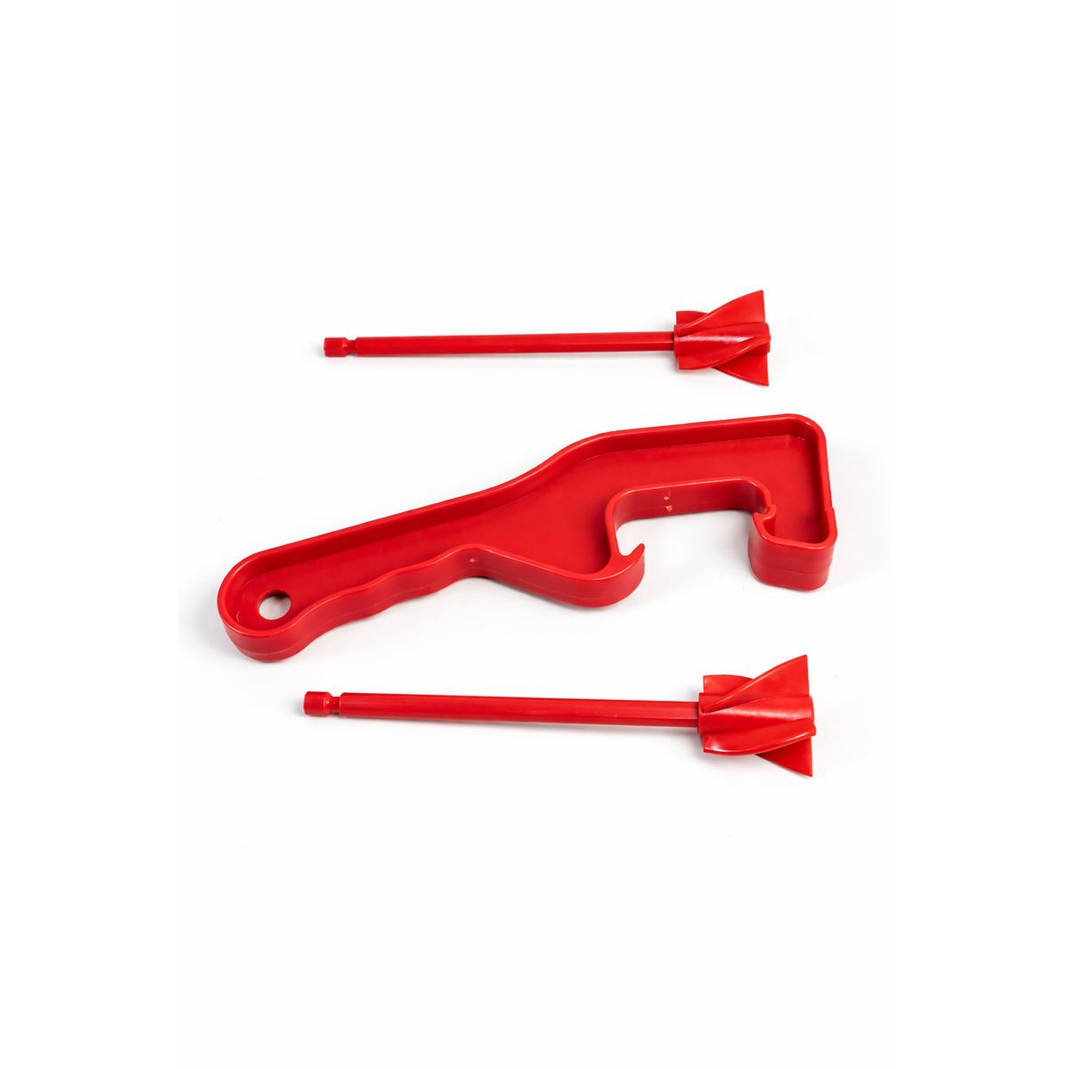 GENERICO - KITS 2 PALETA PARA MEZCLAR PINTURA Y 1 ABRIDOR DE BALDE DE PINTURA