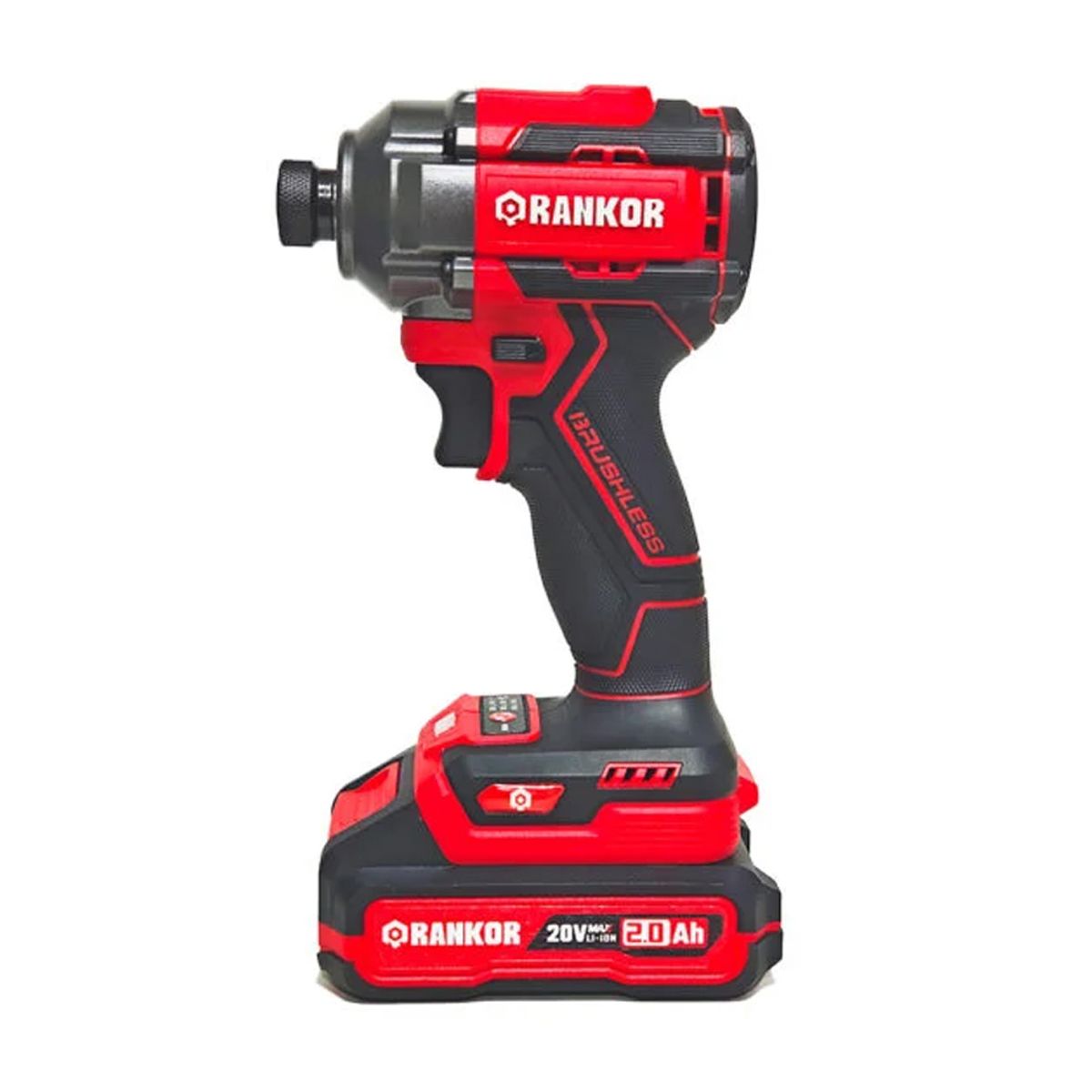 RANKOR - Atornillador de Impacto Industrial 14 Rankor RLIS20201 20V 260Nm 2Bat x 2Ah Brushless