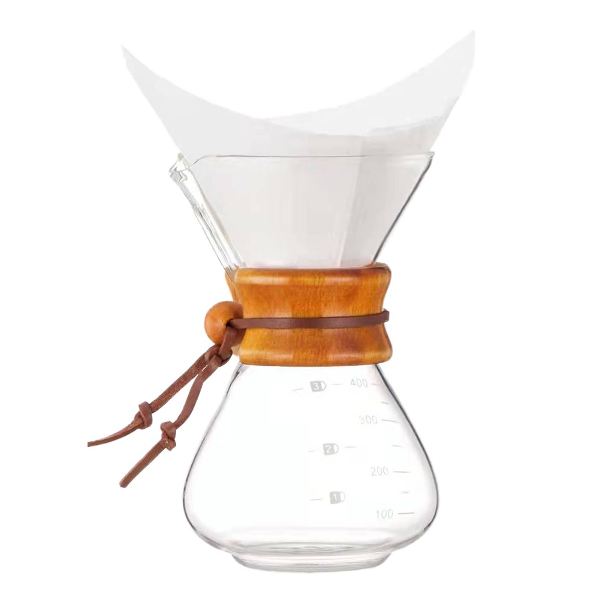 GENERICO - Cafetera Método Chemex Pour Over 400ml