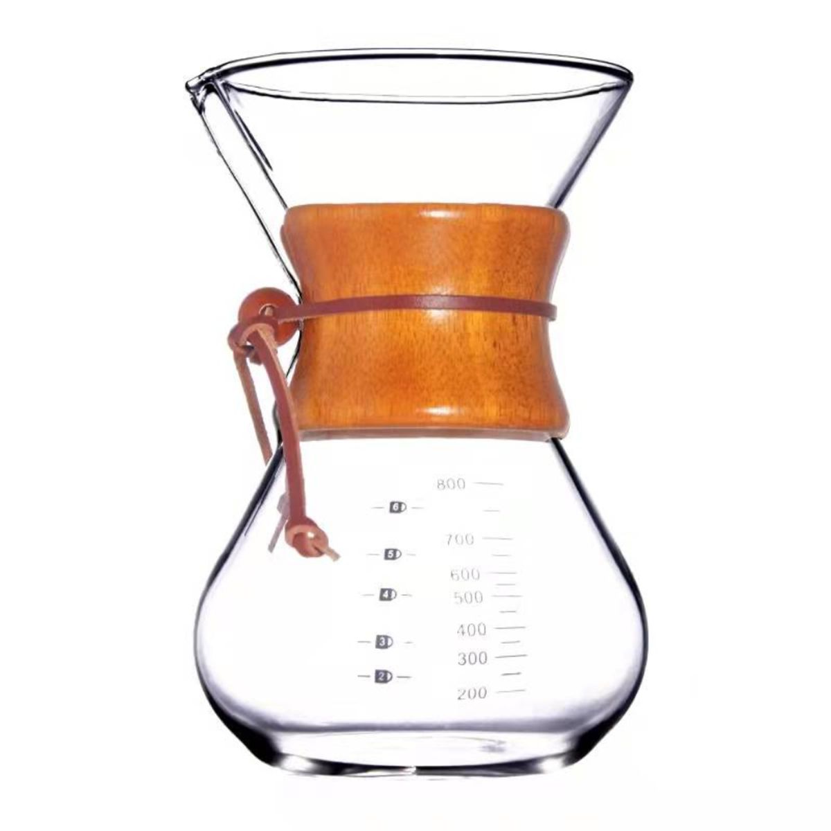 GENERICO - Cafetera Método Chemex Pour Over 800ml