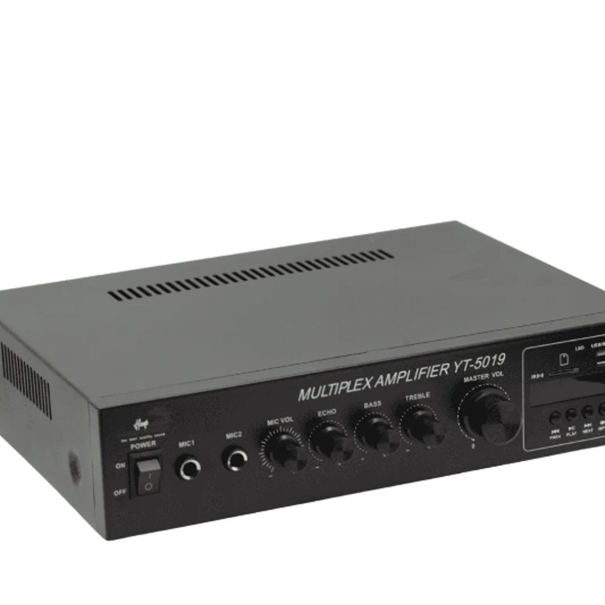 SOUNDKING - Amplificador De Audio De 100w USB SD FM MicBluetooth YT-5019BT HAWK FREE POWER