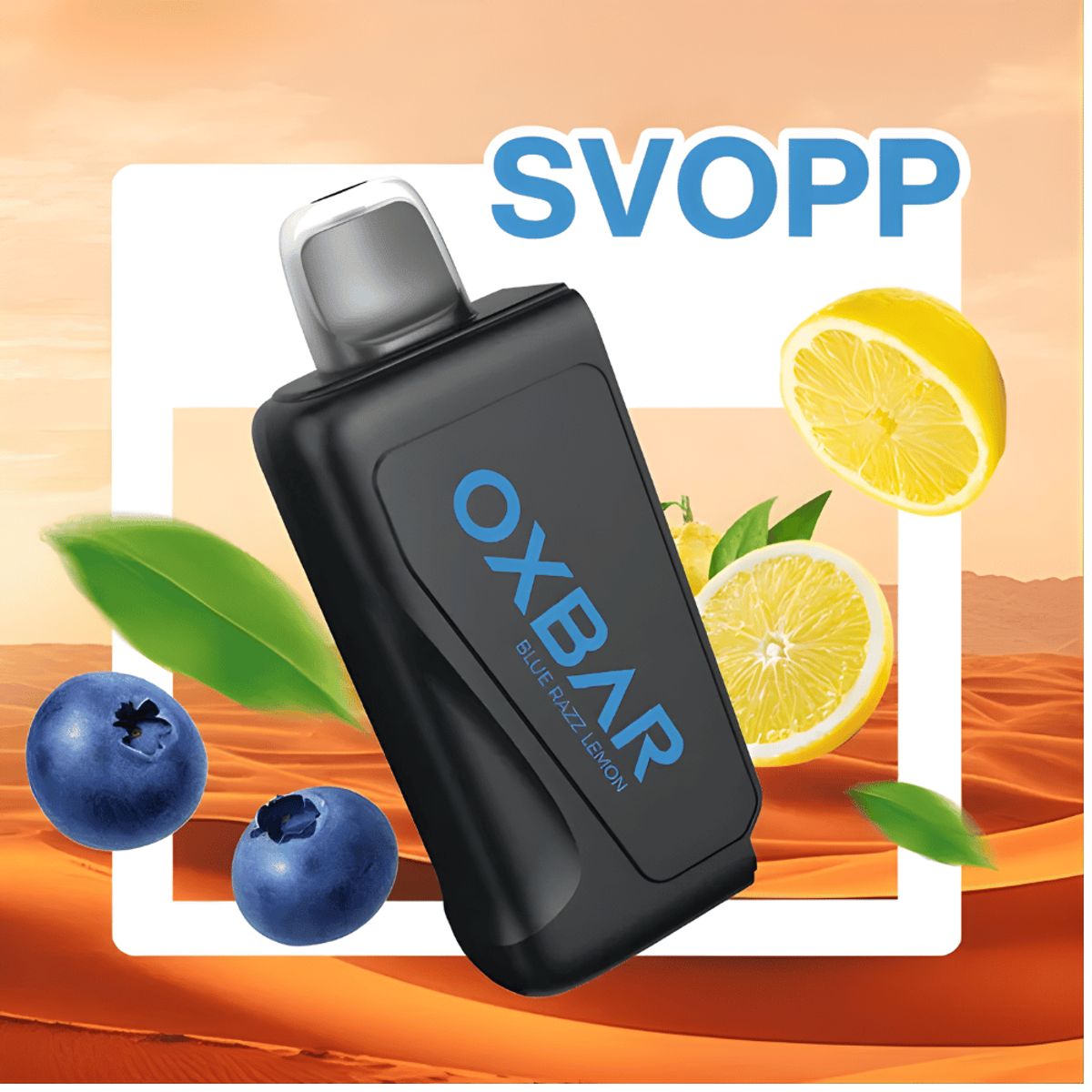 VAPE - VAPE OXBAR SVOPP 35K - KIT BATERIA + POD BLUE RAZZ LEMON