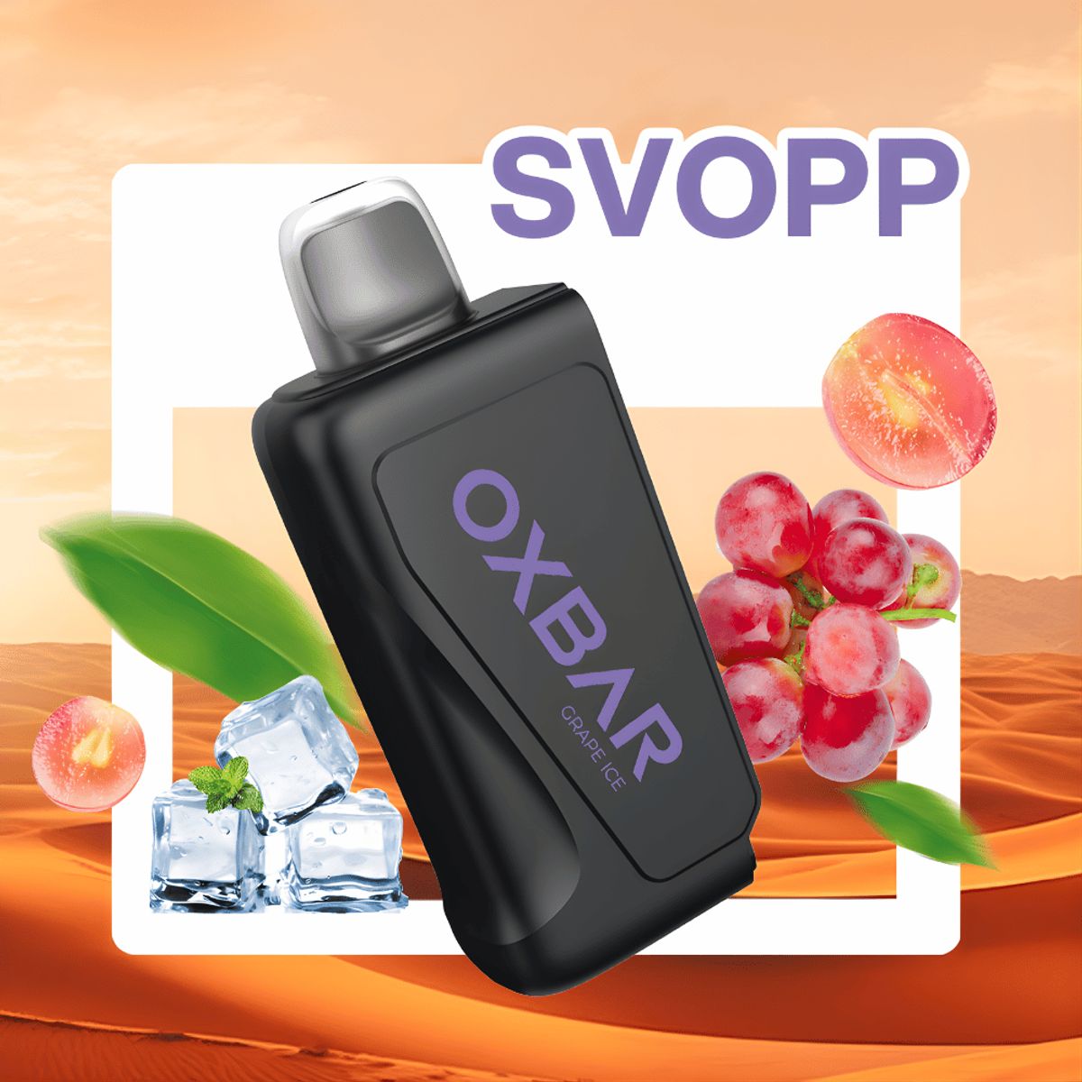 VAPE - VAPE OXBAR SVOPP 35K - KIT BATERIA + POD GRAPE ICE