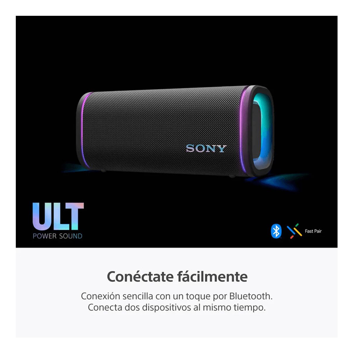 SONY - Sony Parlante Bluetooth SRS-ULT50 Portátil FIELD 5 - Negro