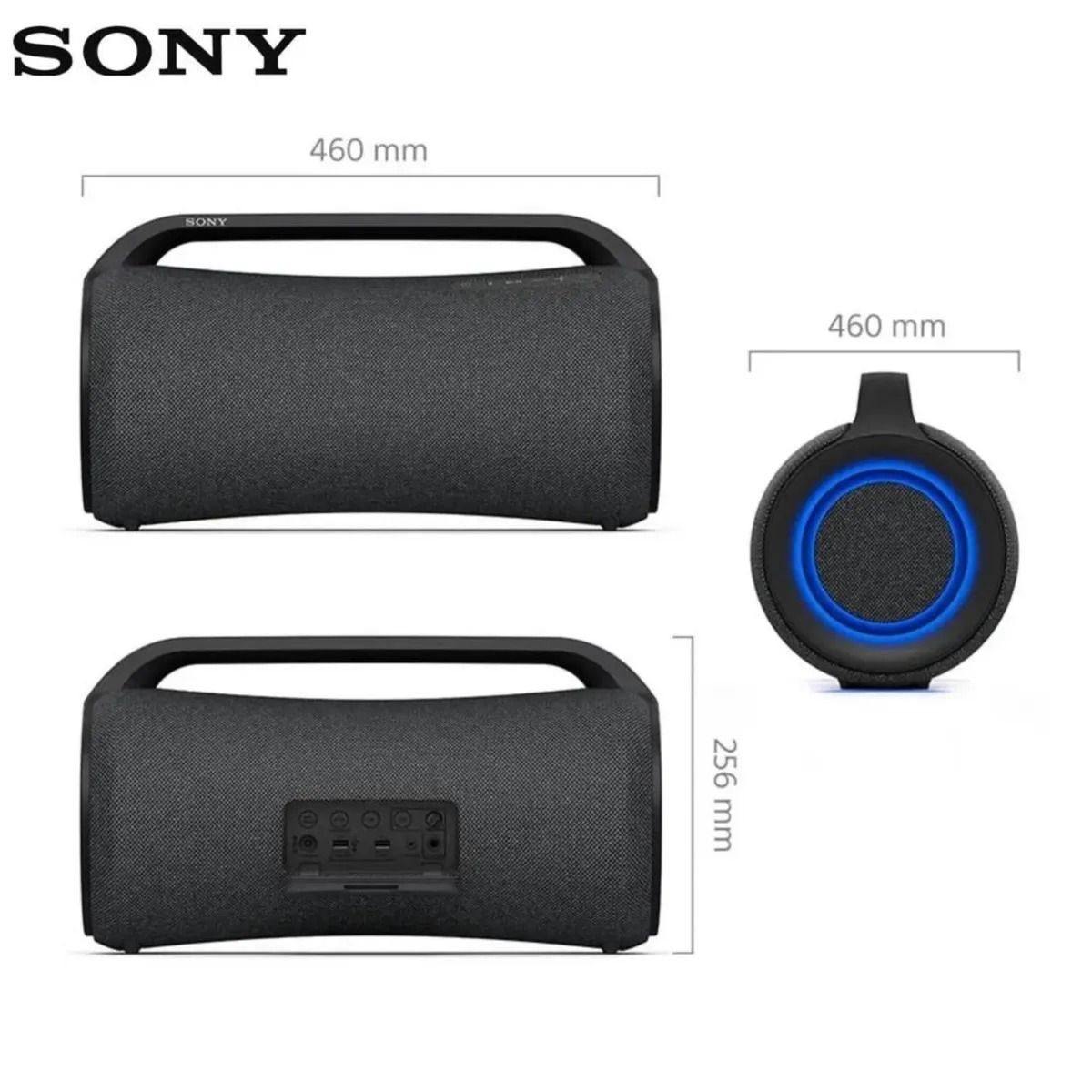 SONY - PARLANTE INALAMBRICO SONY SRS-XG500 HASTA 30 HORAS NEGRO