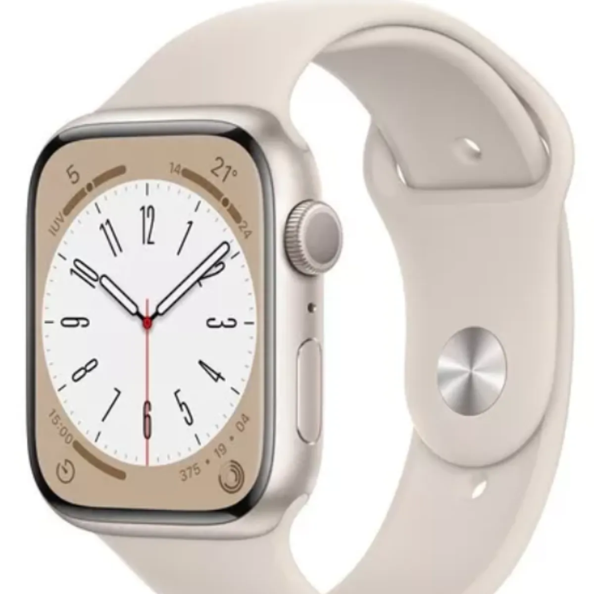 APPLE - Apple Watch Series 8 41mm GPS Aluminium Starlight S/M A2770 Reacondicionado