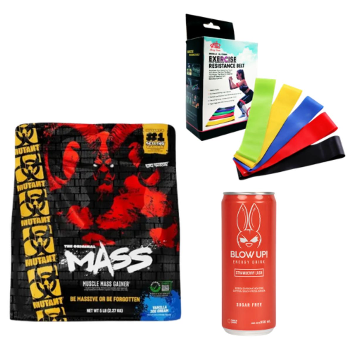 MUTANT - Mutant Mass 5 LB Mass Gainer + regalos