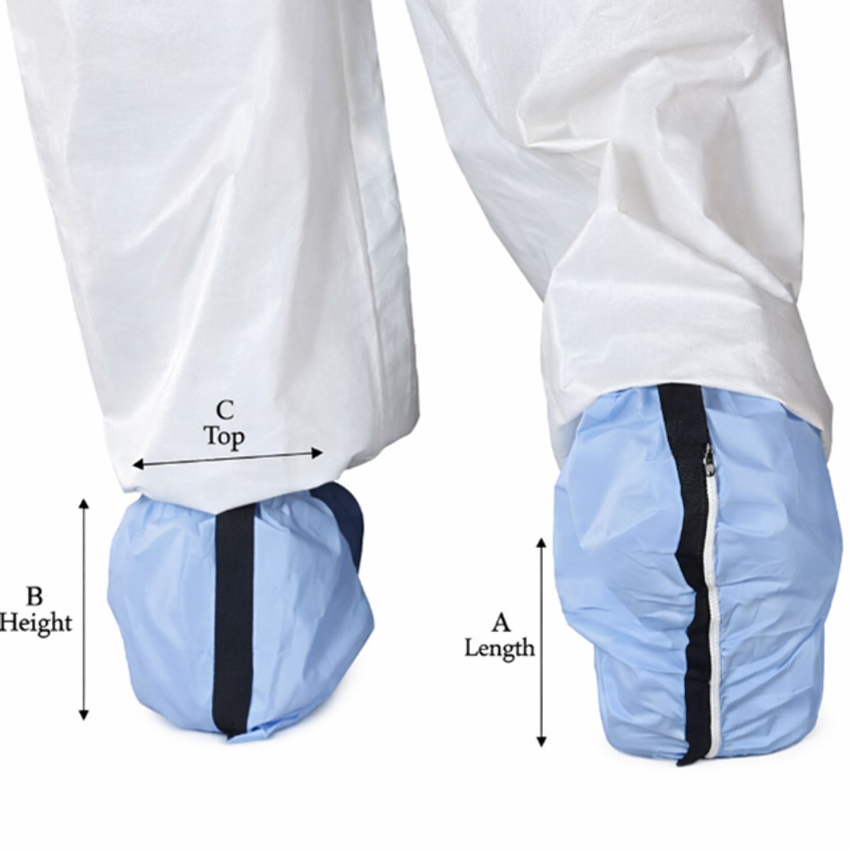 ALPHA PRO - CUBRE BOTAS CONDUCTIVO ANTIESTÁTICO ESD X 10 UNIDADES