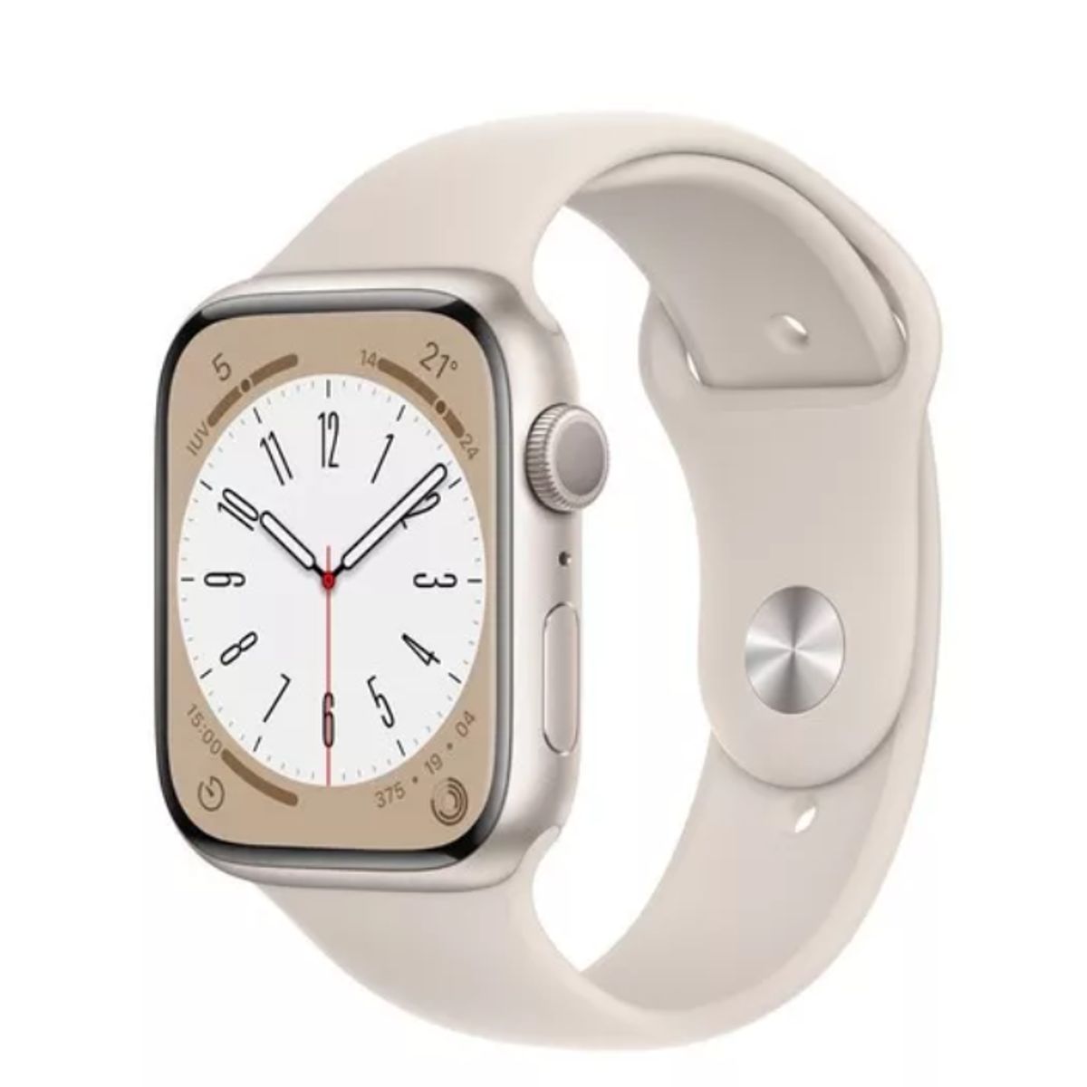 APPLE - Apple Watch Series 8 45mm GPS Aluminium Starlight S/M A2770 Reacondicionado