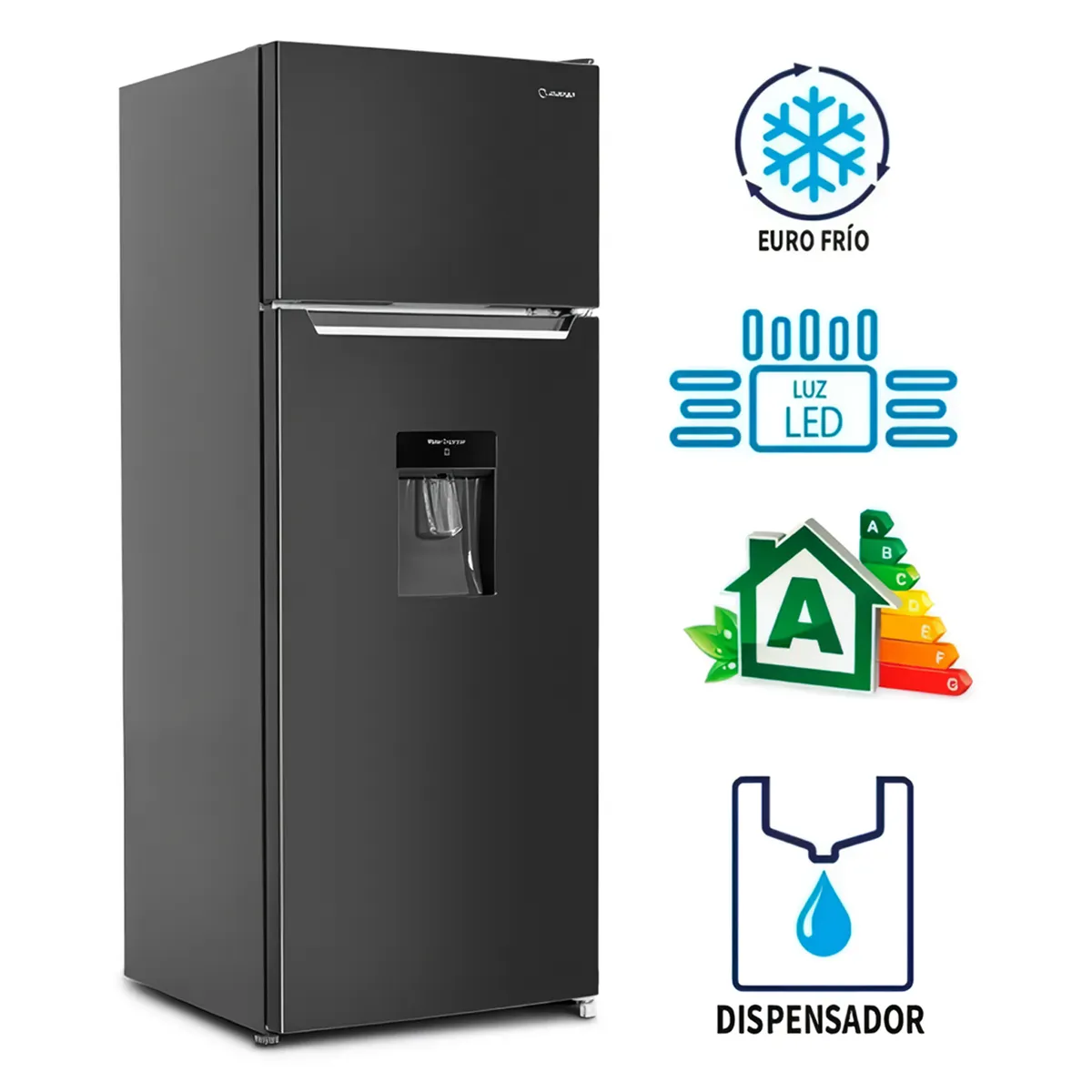 MIRAY - Refrigeradora Miray RM-211HD Eurofrío 211 L