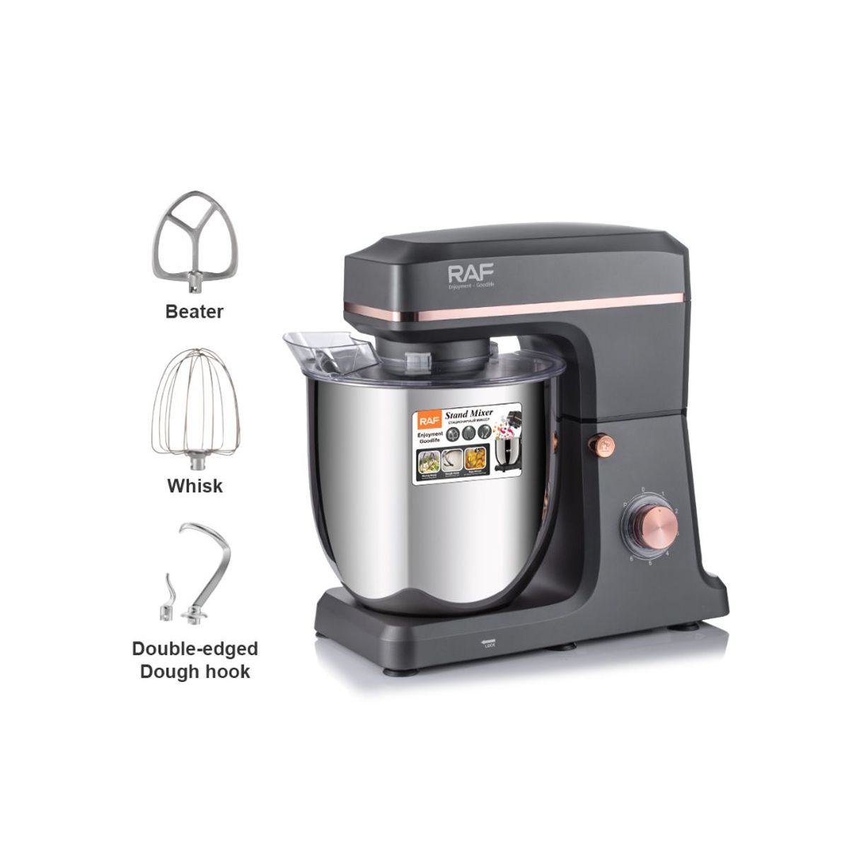 GENERICO - BATIDORA 3 EN 1 CON CAPACIDAD DE 12 L