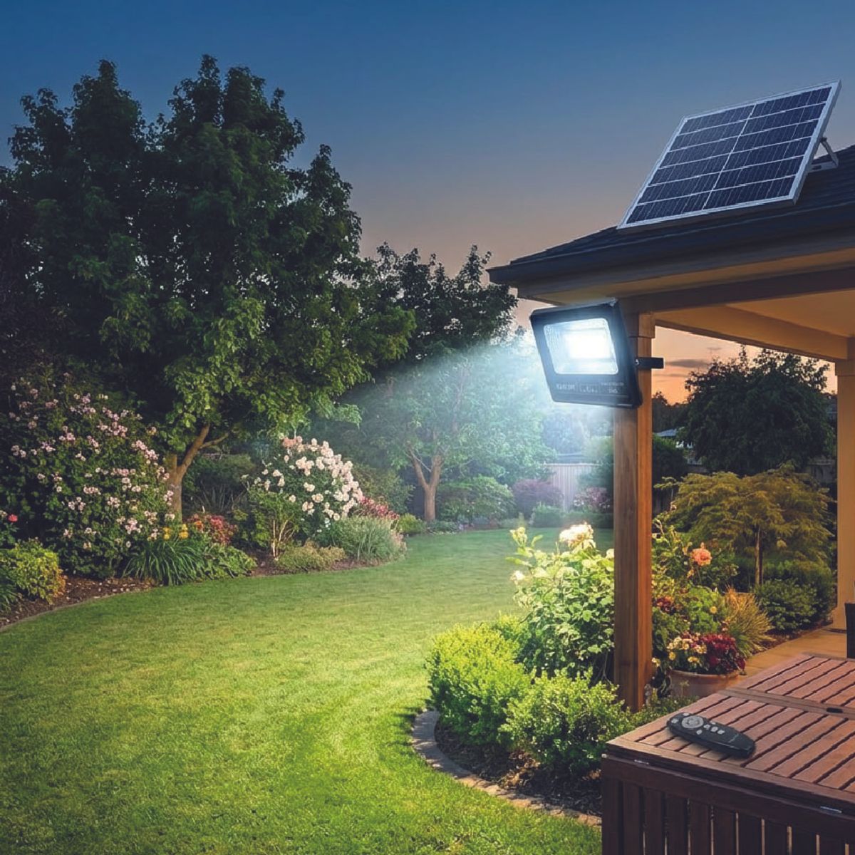 CAFINI - Reflector Solar LED C control Remoto 800w IP66 -CAFINI