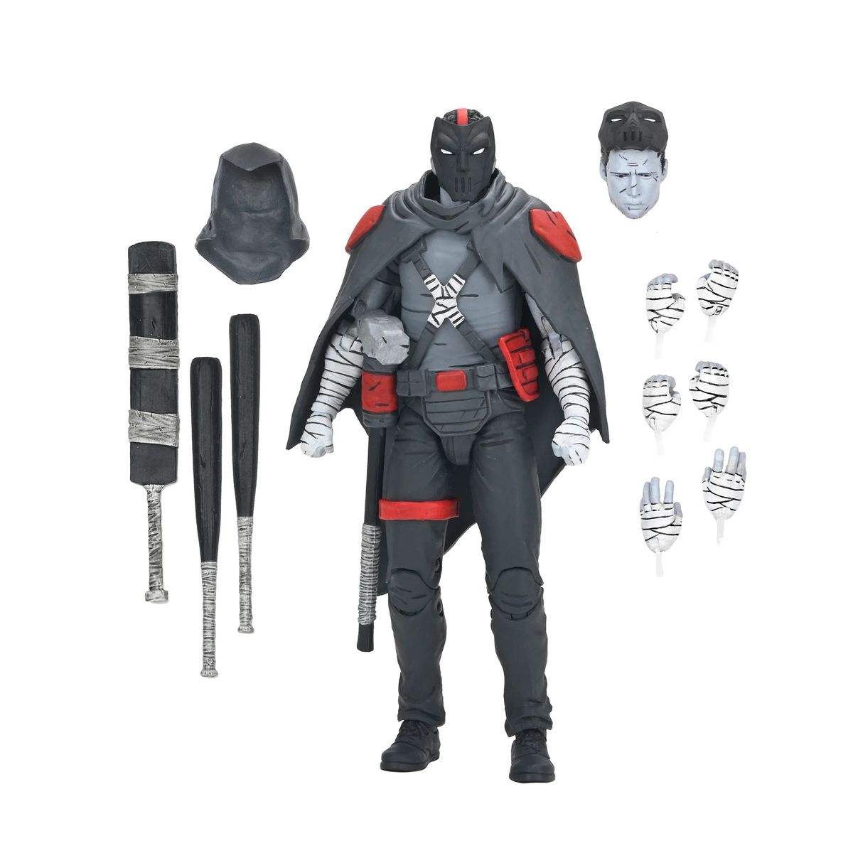 NECA - TMNT - Teenage Mutant Ninja Turtles: The Last Ronin - Nightwatcher Casey Jones Figura de 7 pulgadas