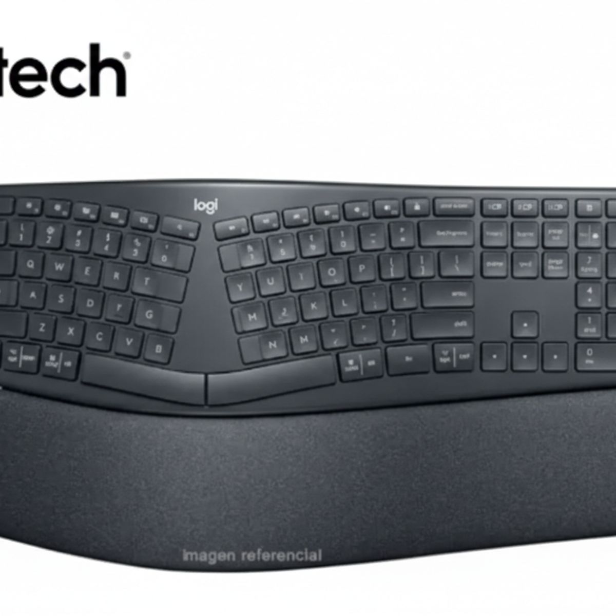 LOGITECH - Teclado Ergonomico Logitech K860 Inalambrico y Bluetooth - Negro