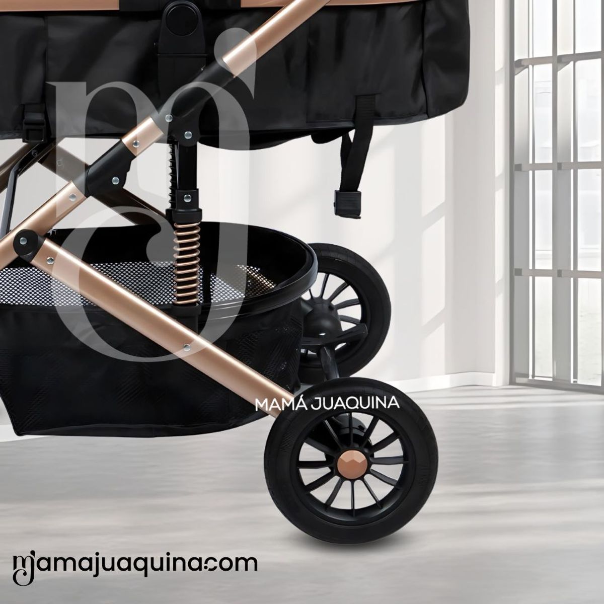 Coche Moisés Travel System «MILLION COMFORT» Edición Limitada Blue, marca Baby - Foto 2