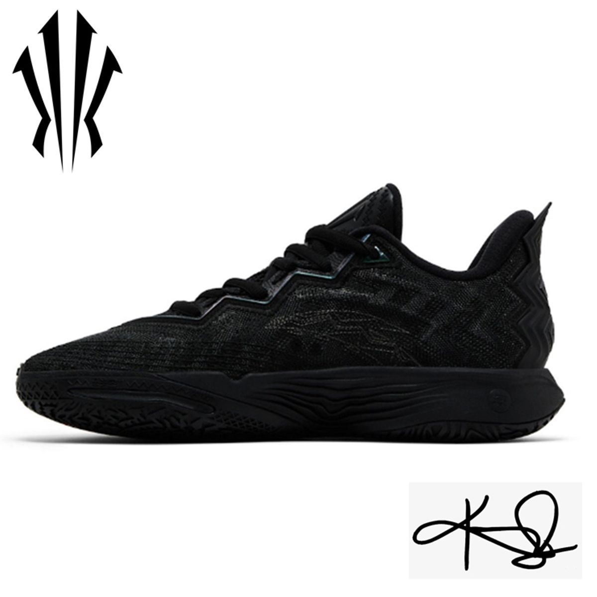 ANTA - Zapatilla de basket by KYRIE IRVING  KAI  2- TRIPLE BLACK