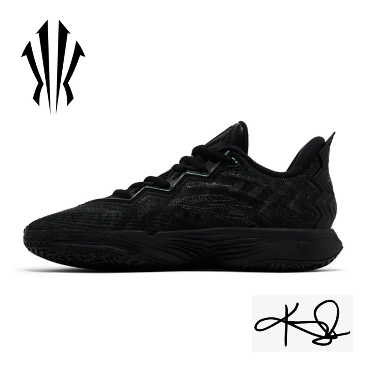ANTA - Zapatilla de basket by KYRIE IRVING  KAI  2- TRIPLE BLACK