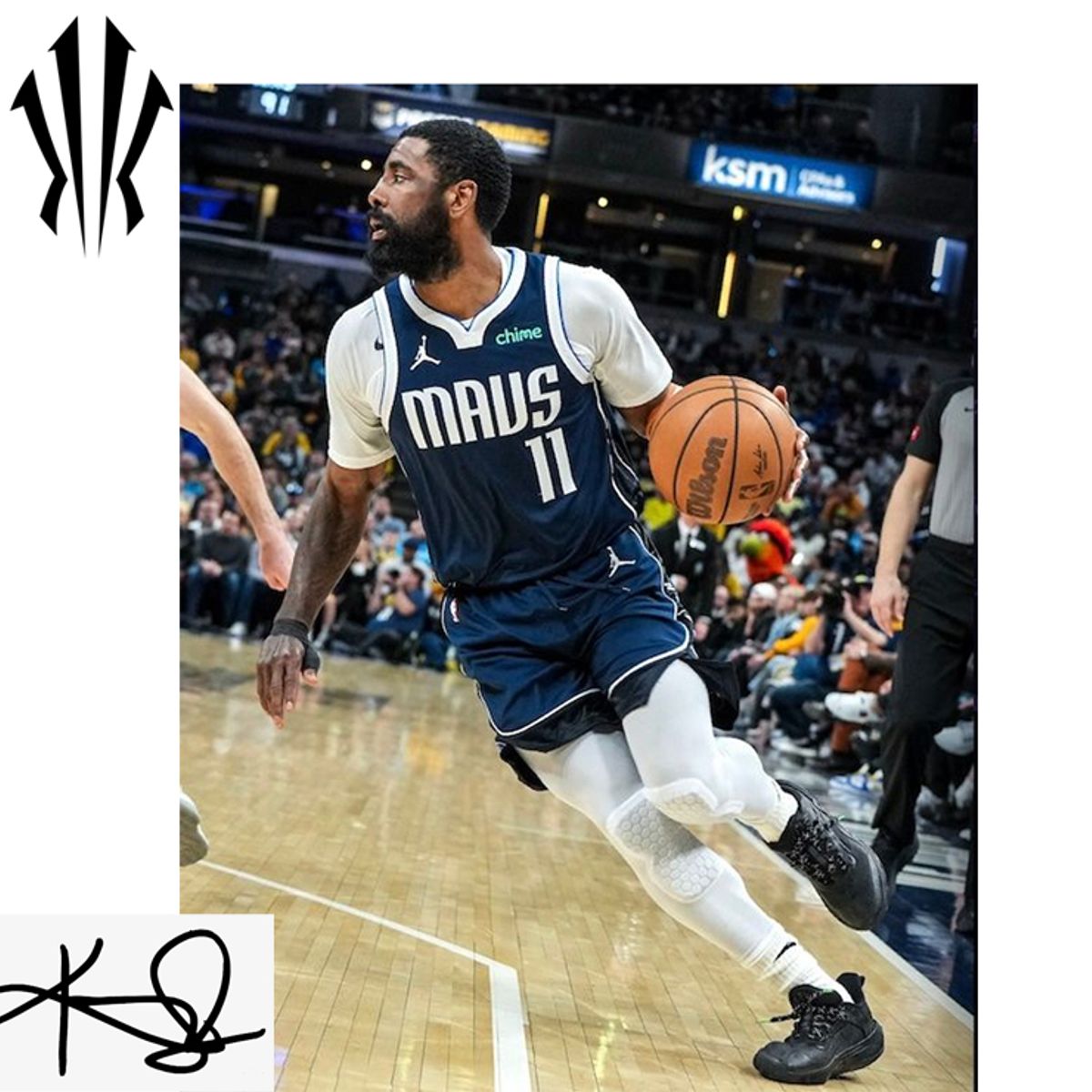 ANTA - Zapatilla de basket by KYRIE IRVING  KAI  2- TRIPLE BLACK