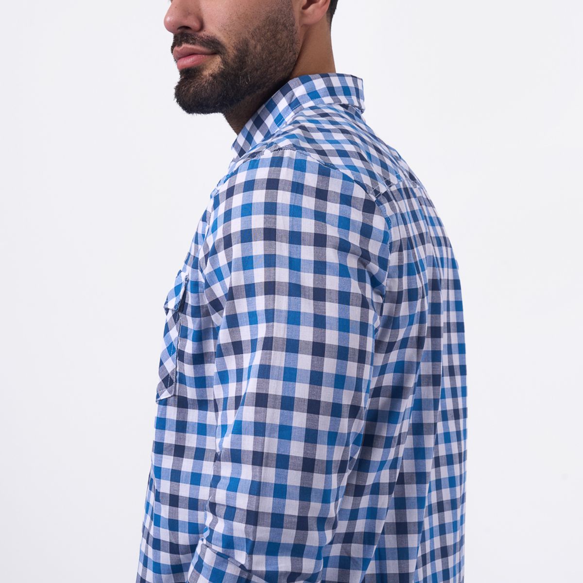 Bronco - CAMISA ML BI24GINNI-C POPELINA