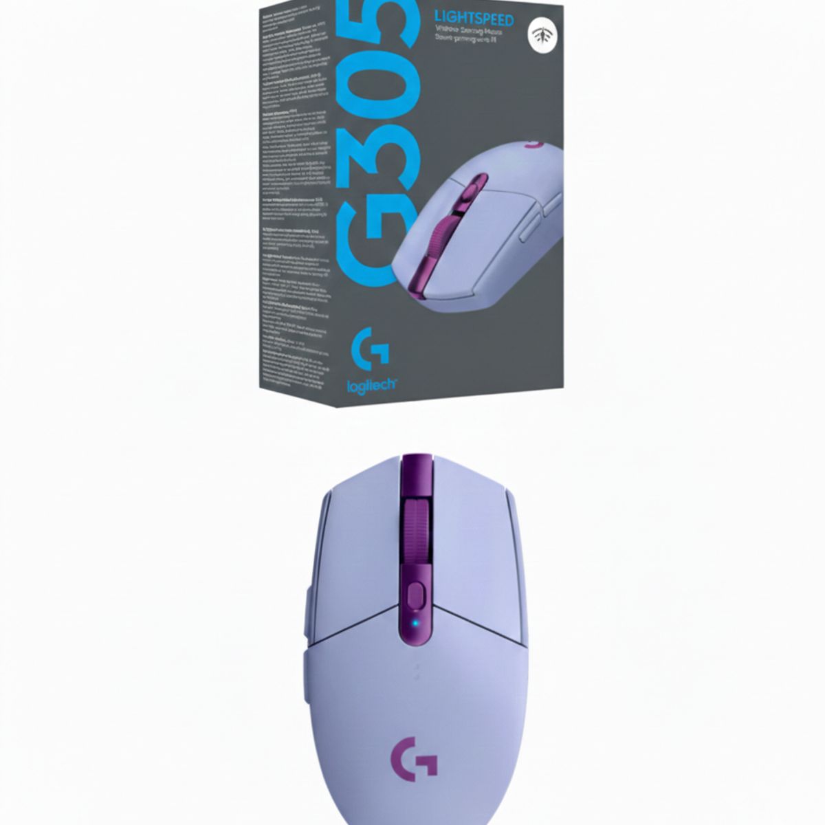 LOGITECH - Mouse Gaming Logitech G G305 LigthSpeed Wireless Lila