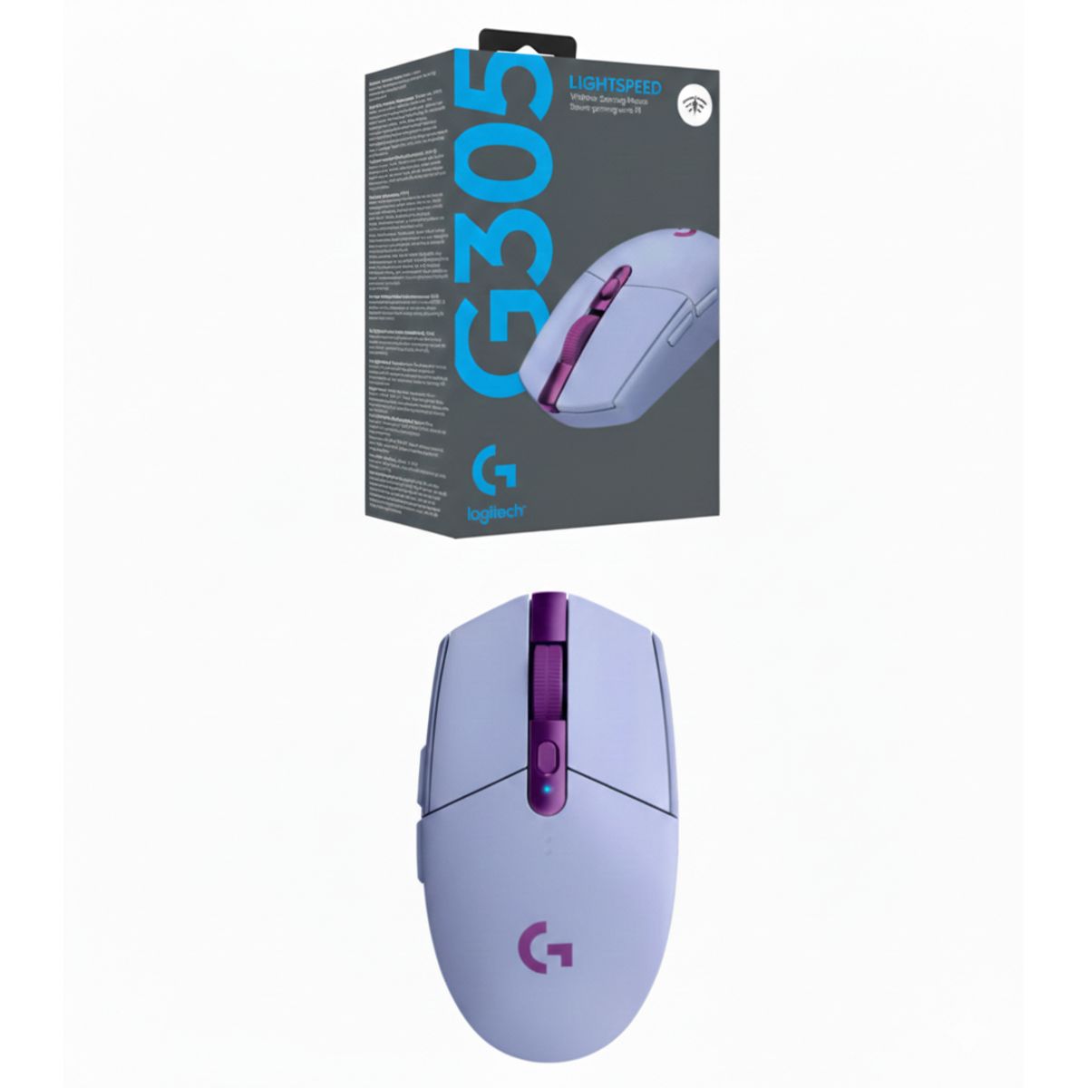 LOGITECH - Mouse Gaming Logitech G G305 LigthSpeed Wireless Lila