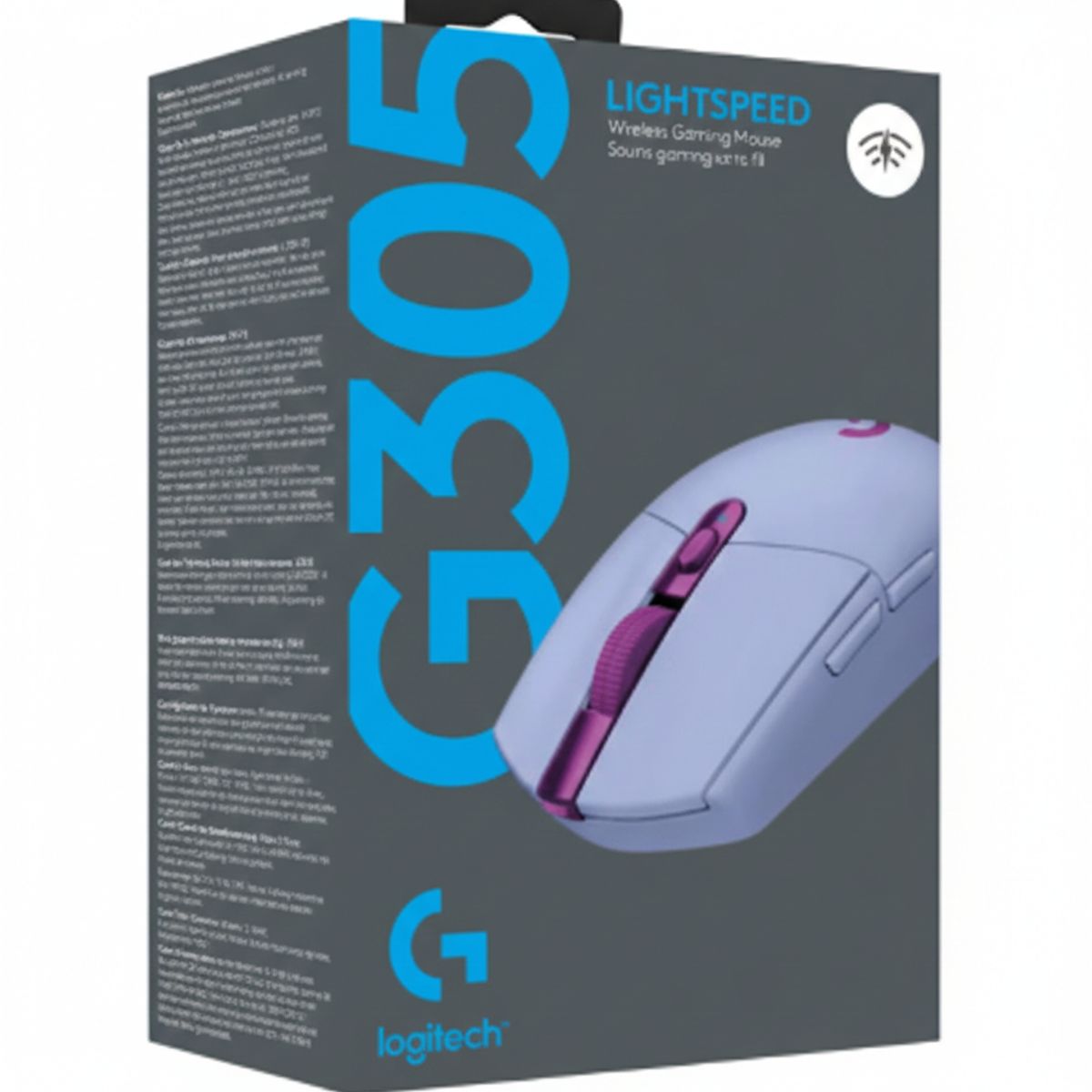 LOGITECH - Mouse Gaming Logitech G G305 LigthSpeed Wireless Lila