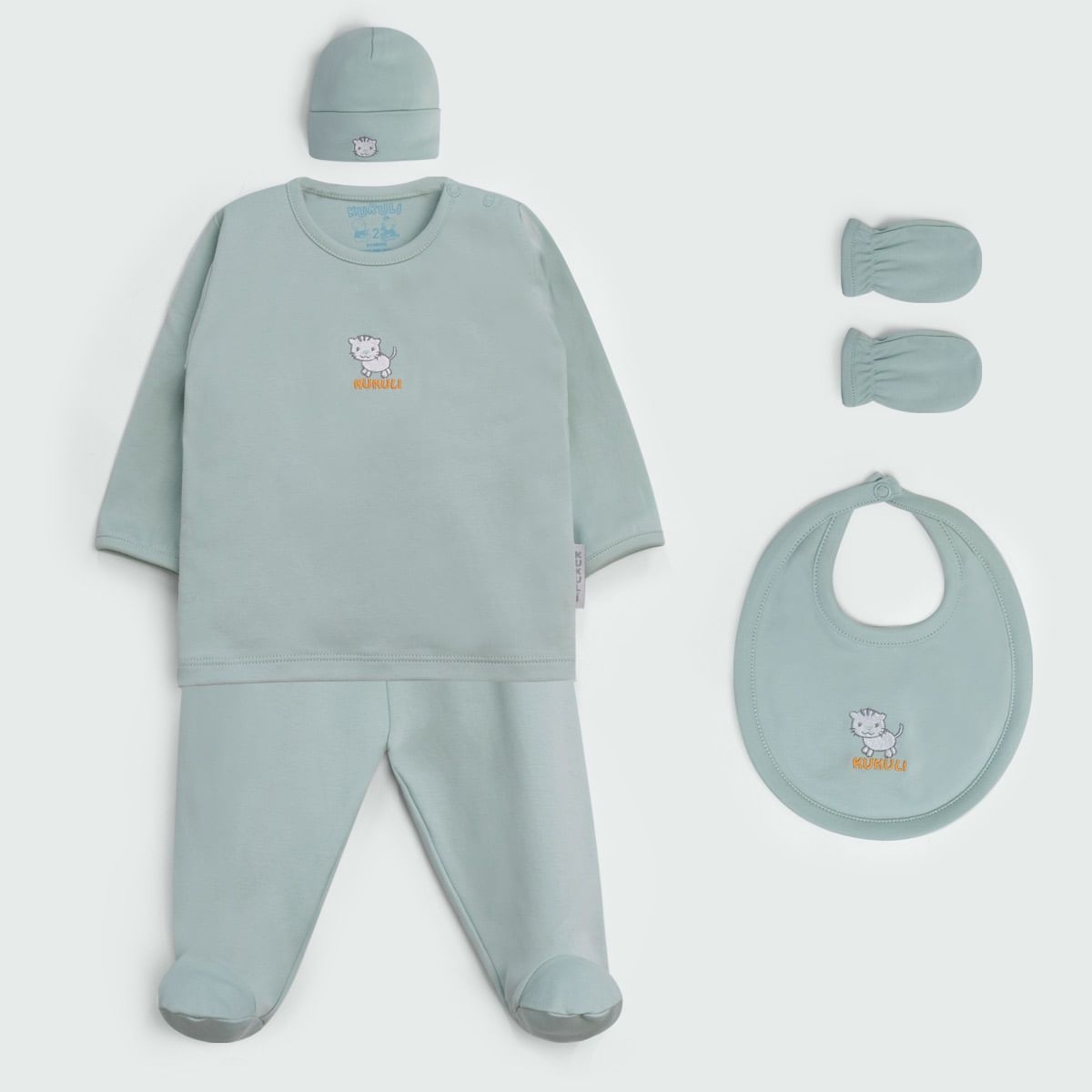 KUKULI - AJUAR BORDADO UNISEX K0503