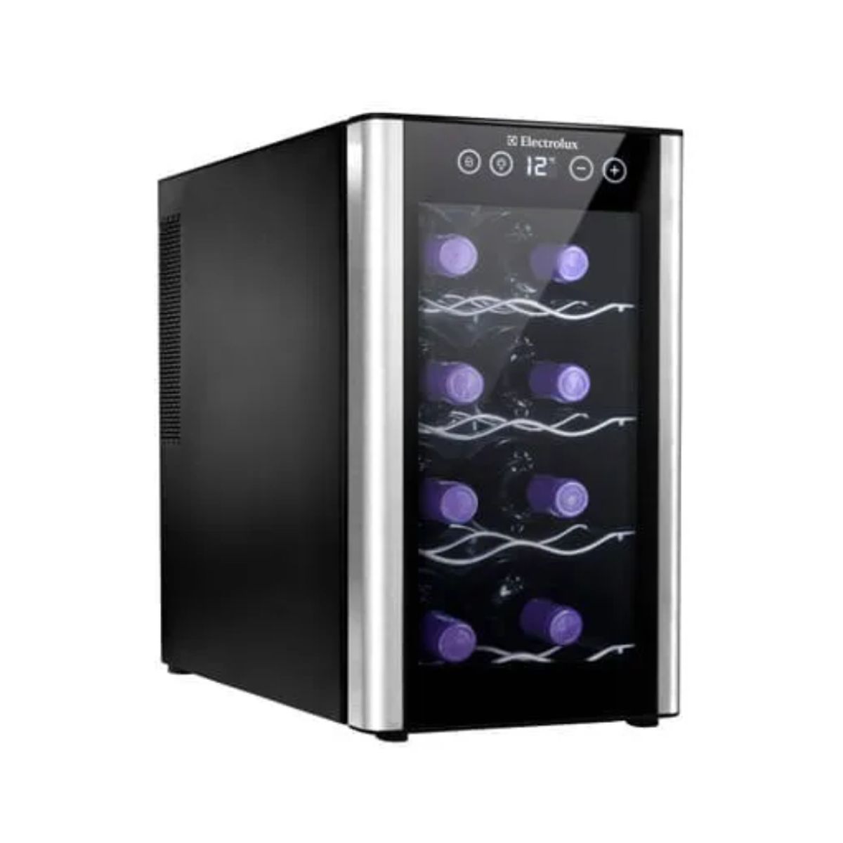 Cava de Vinos Electrolux ERW082XAMB Termoeléctrica para 8 Botellas Color Silver 220V, marca Electrolux - Foto Principal