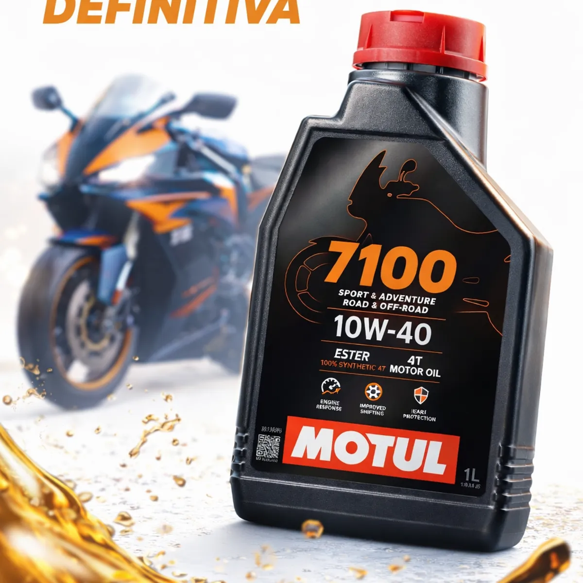 GENERICO - ACEITE MOTUL 7100 10W-40 1L