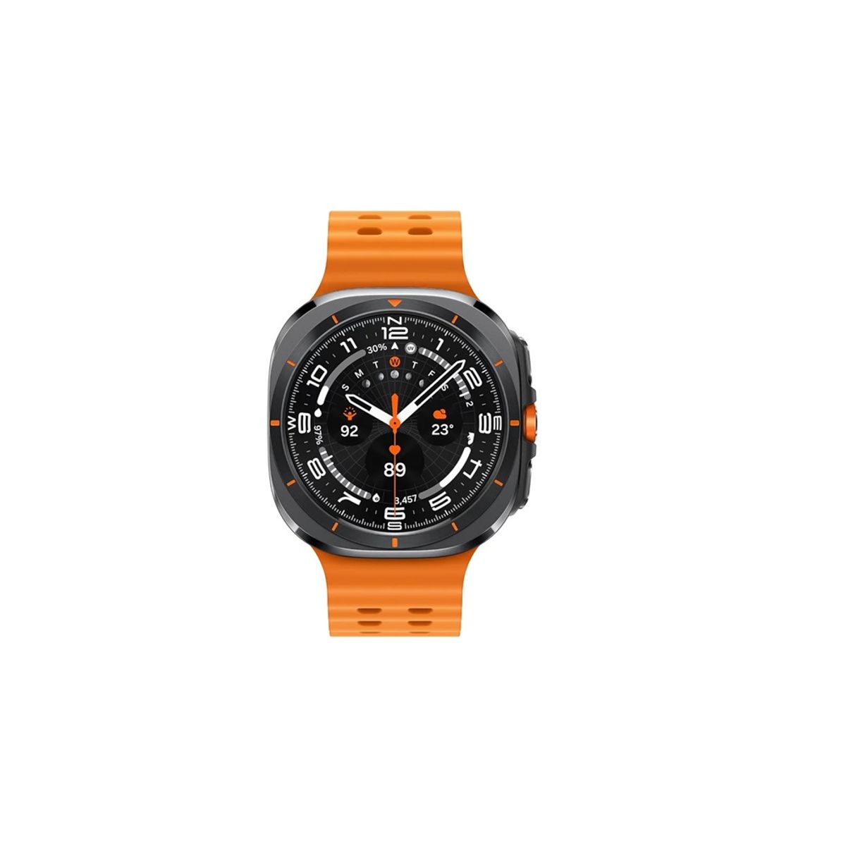 SAMSUNG - Samsung Galaxy Watch Ultra 2025 47mm LTE Smartwatch - Titanium Gray