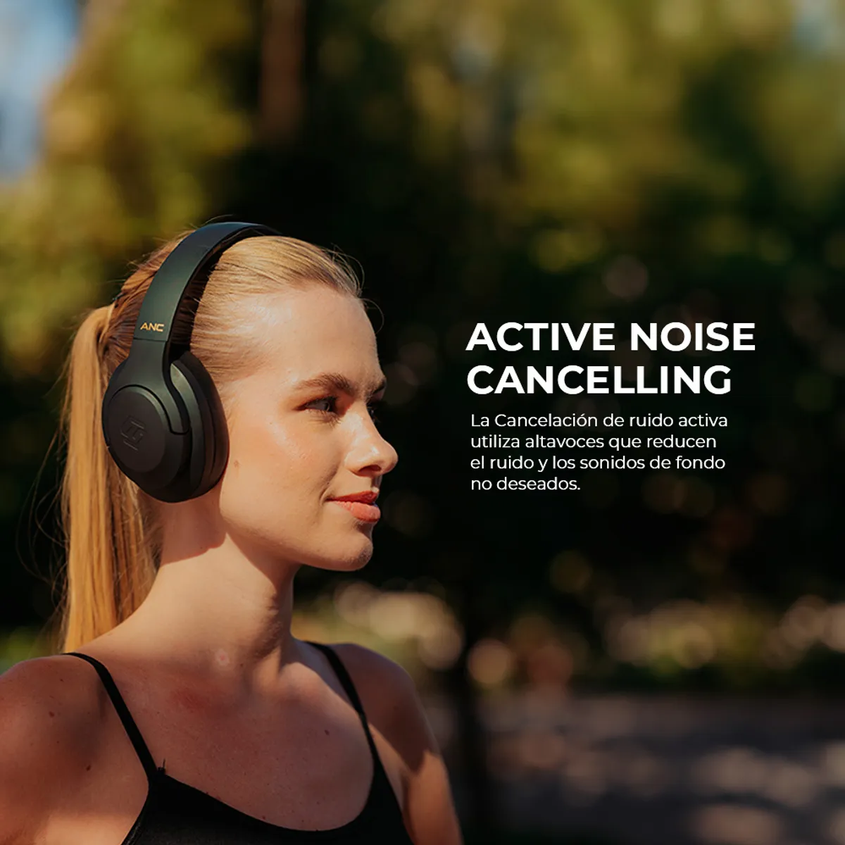 SLEVE - Audifonos Inalambricos Bluetooth Sleve Pulse ANC Black