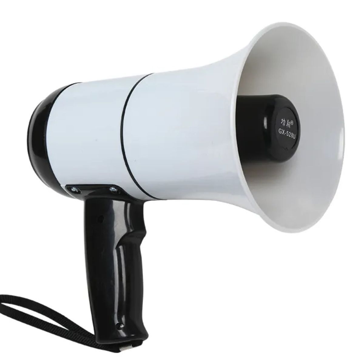 GENERICO - Megáfono batería portátil con grabadora 35 W - Negro