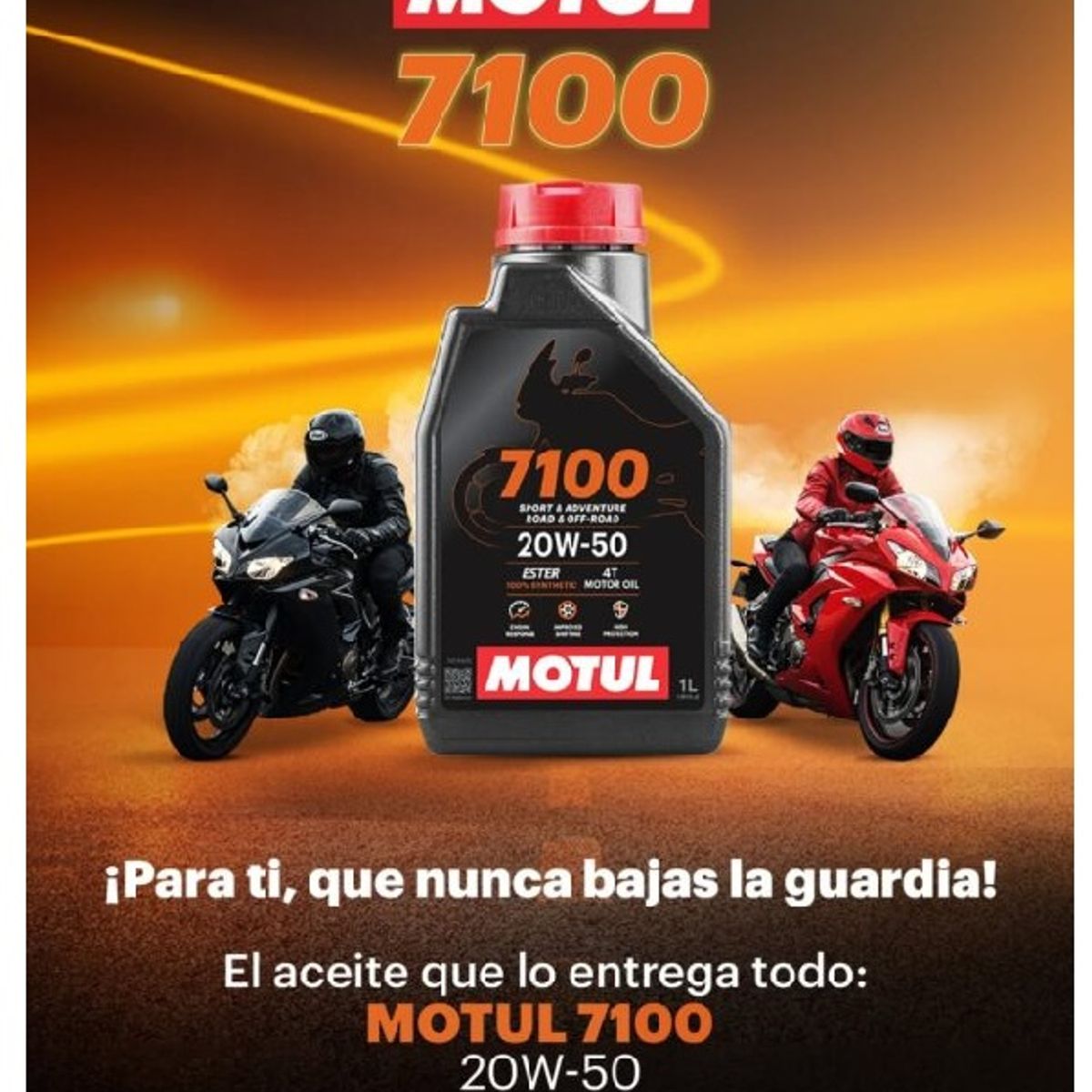 ACEITE MOTUL 7100 20W50 1L Fs, marca GENERICO - Foto Principal