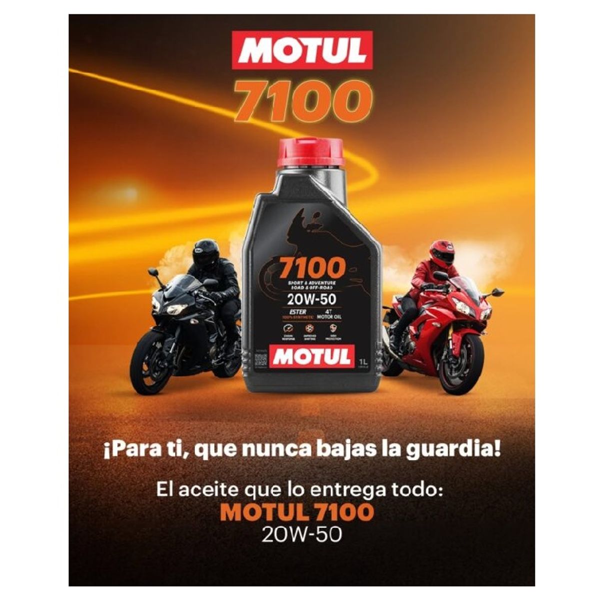 ACEITE MOTUL 7100 20W50 1L Fs, marca GENERICO - Foto Principal