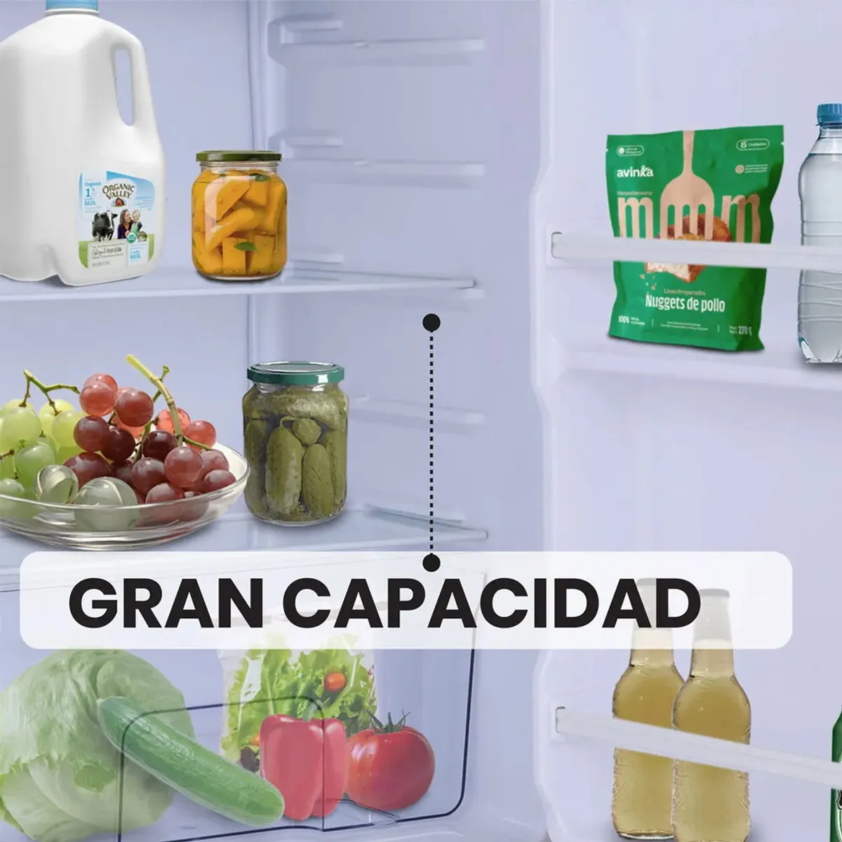 LIBERO - Frigobar Retro Libero Modelo LFB90R Retro Rojo de 90 L